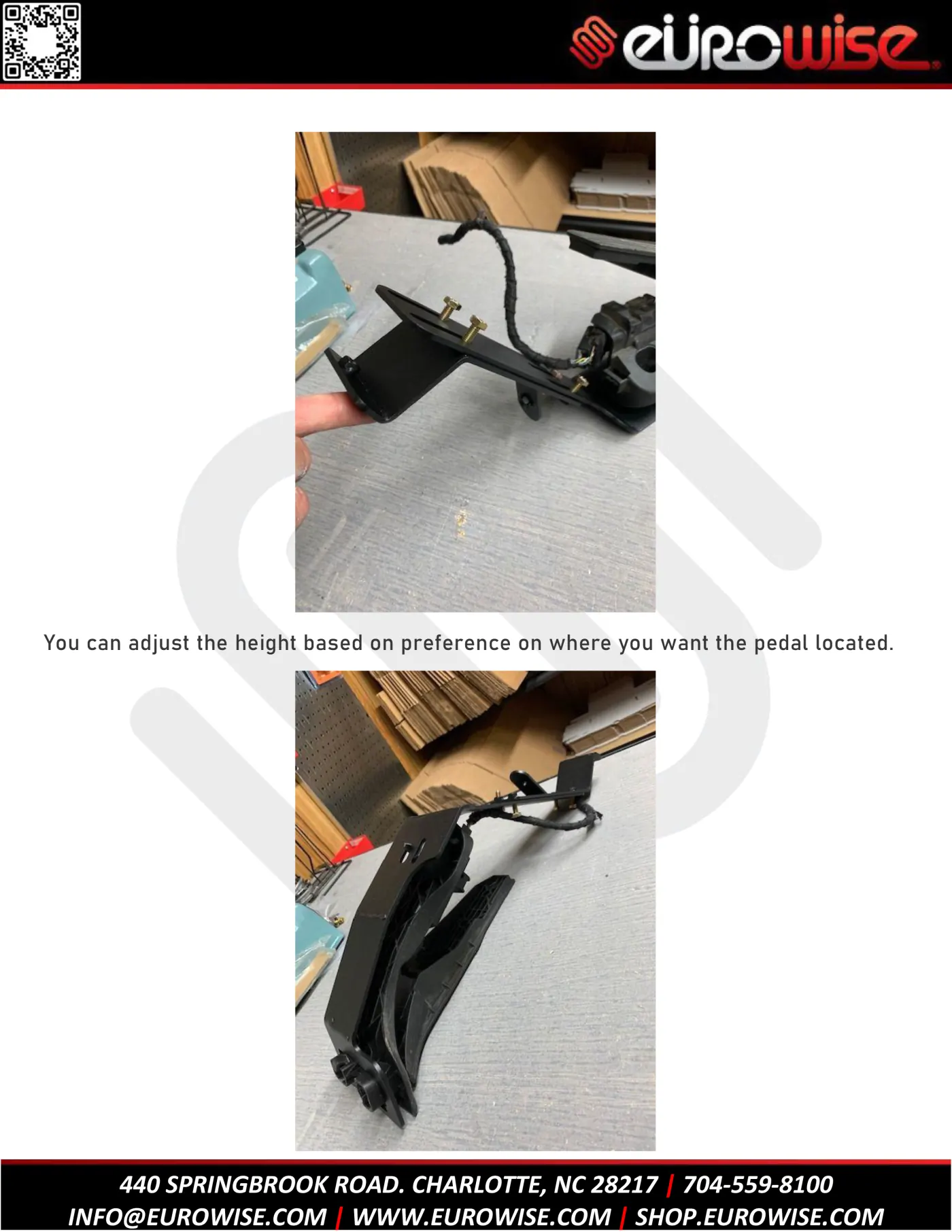 MK1 3.6 / MK6 pedal adapter bracket install — page 6 of 8