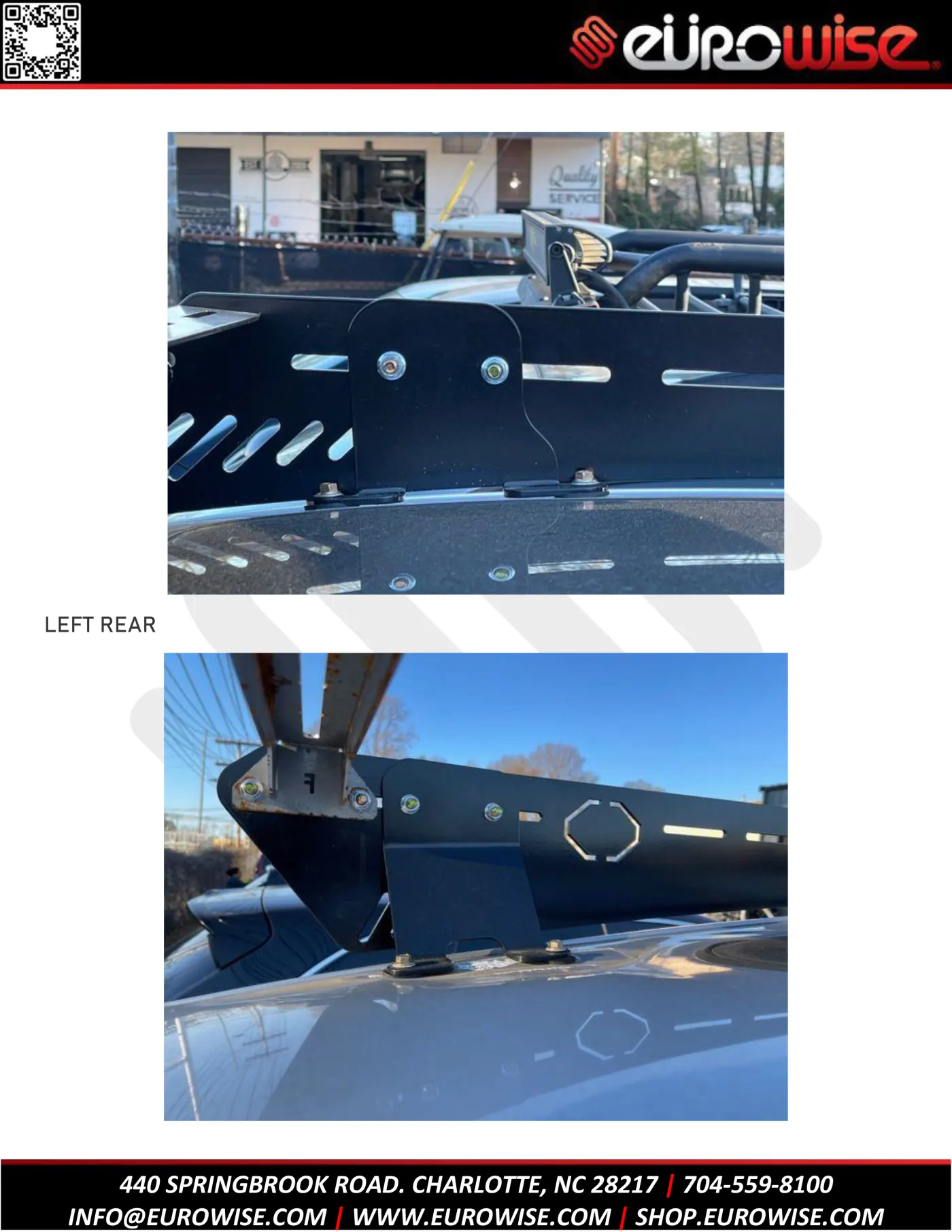 T3 Modular roof rack installation guide — page 11 of 12