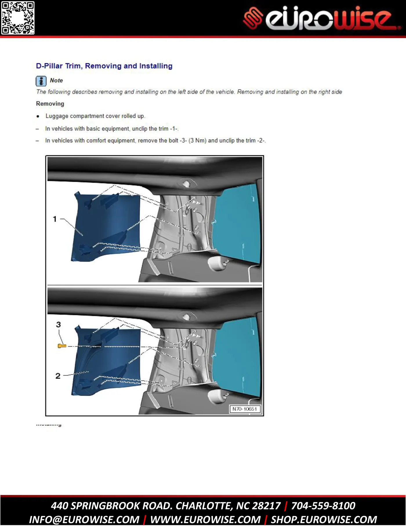 T3 Modular roof rack installation guide — page 4 of 12