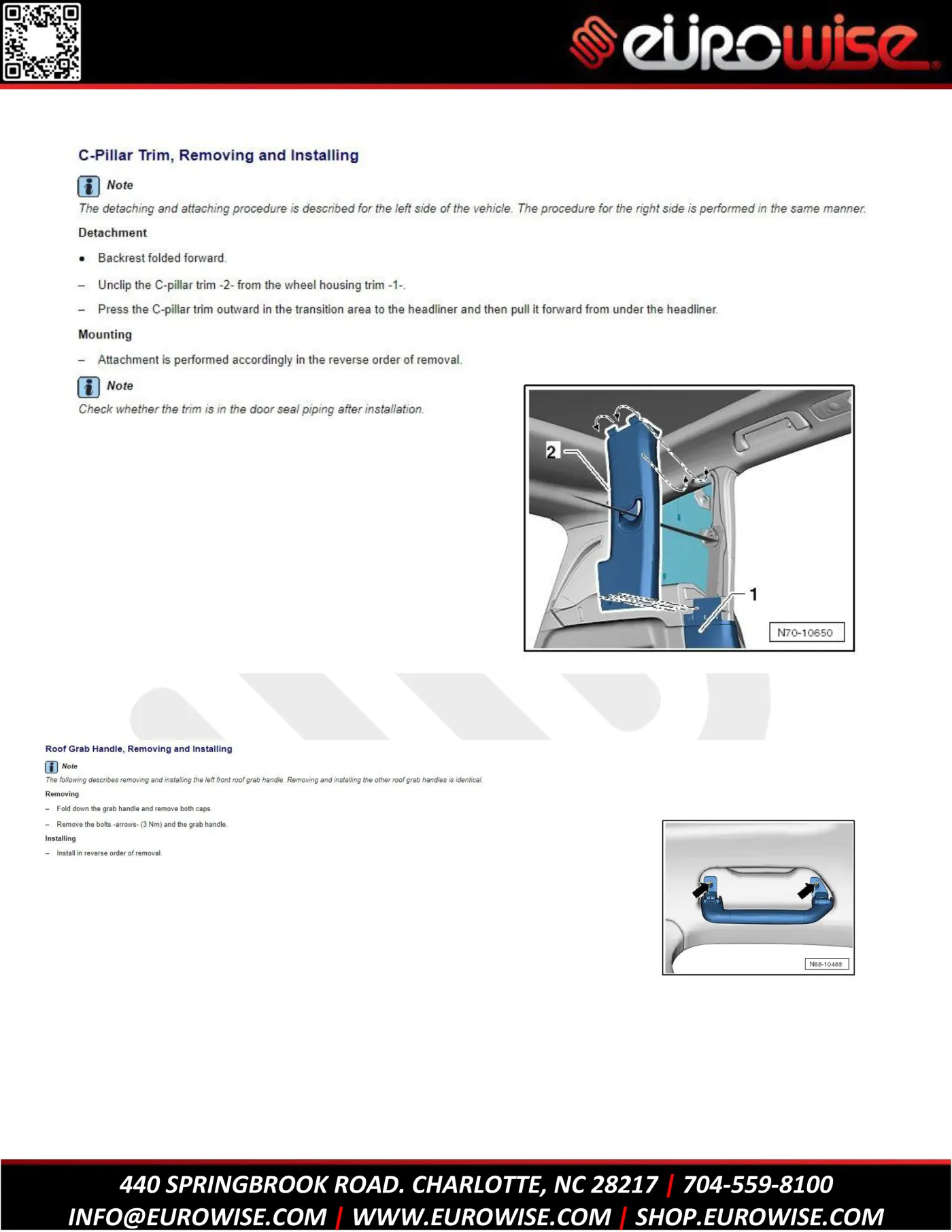 T3 Modular roof rack installation guide — page 5 of 12