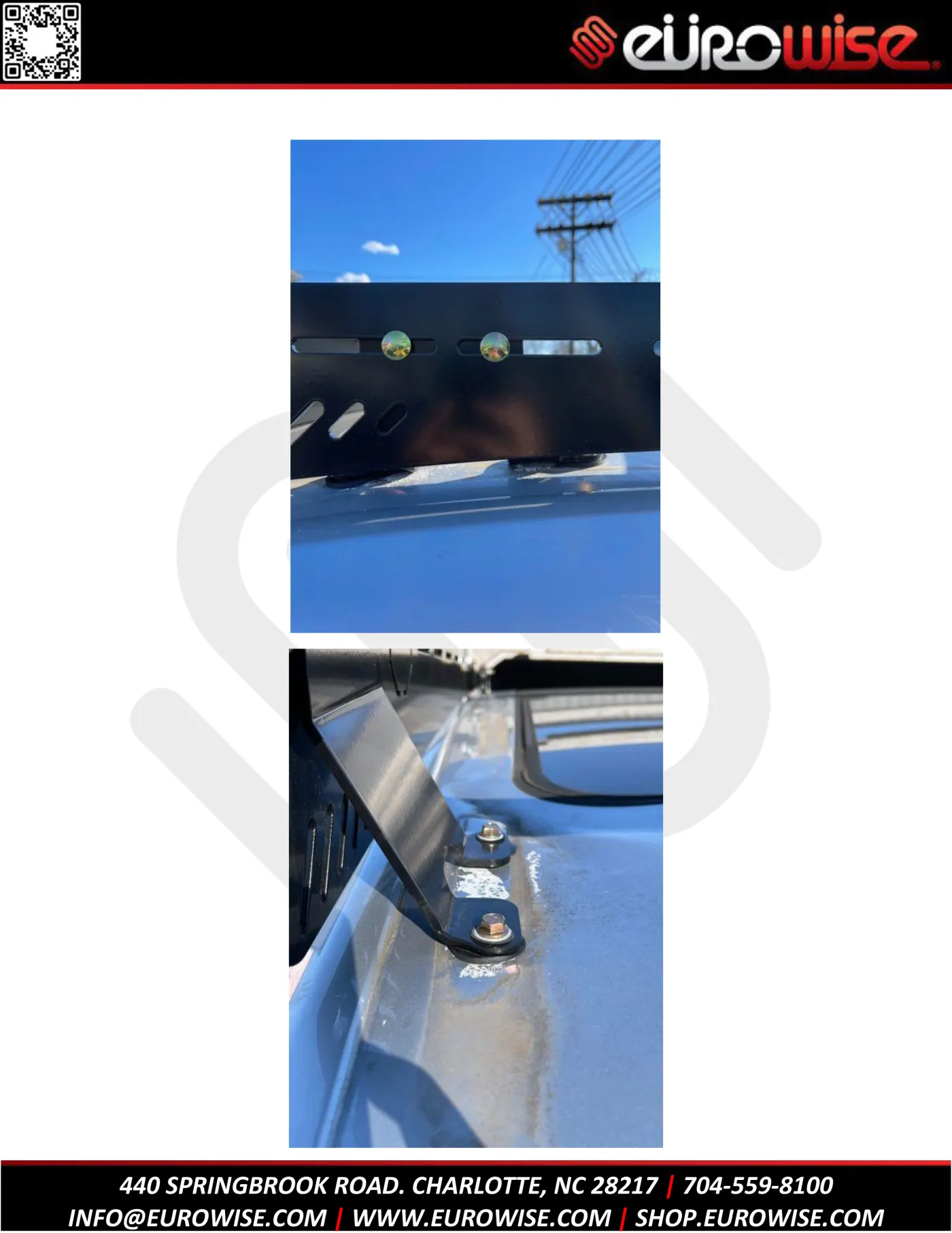 T3 Modular roof rack installation guide — page 6 of 12