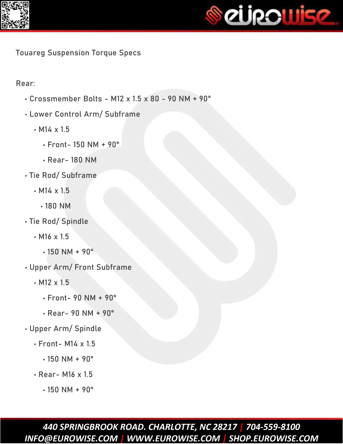 Touareg / Cayenne / Q7 GEN 1 STEEL SPRING lift kit 3.0 / 2.5 inch — page 17 of 19