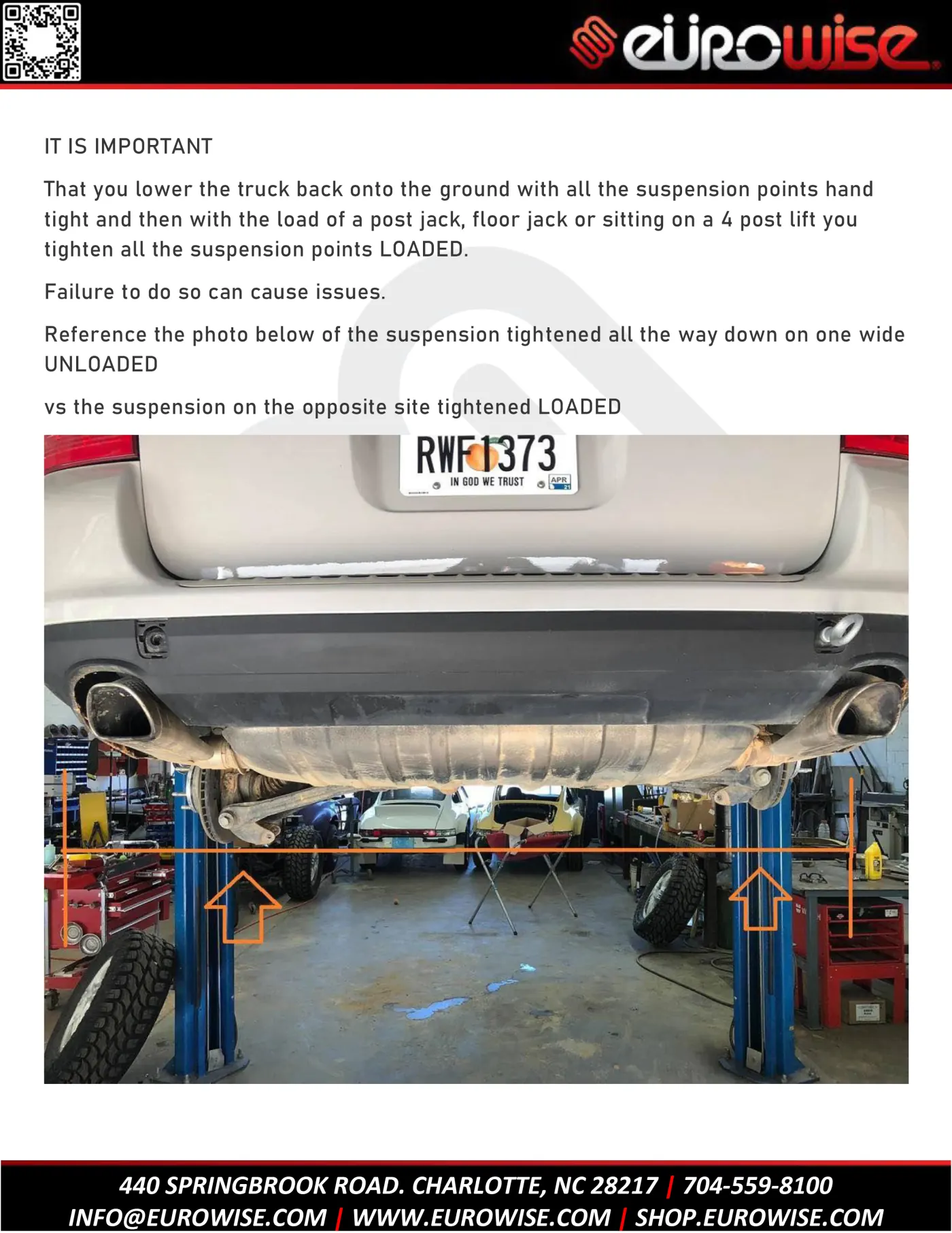 Touareg / Cayenne / Q7 GEN 1 STEEL SPRING lift kit 3.0 / 2.5 inch — page 9 of 19