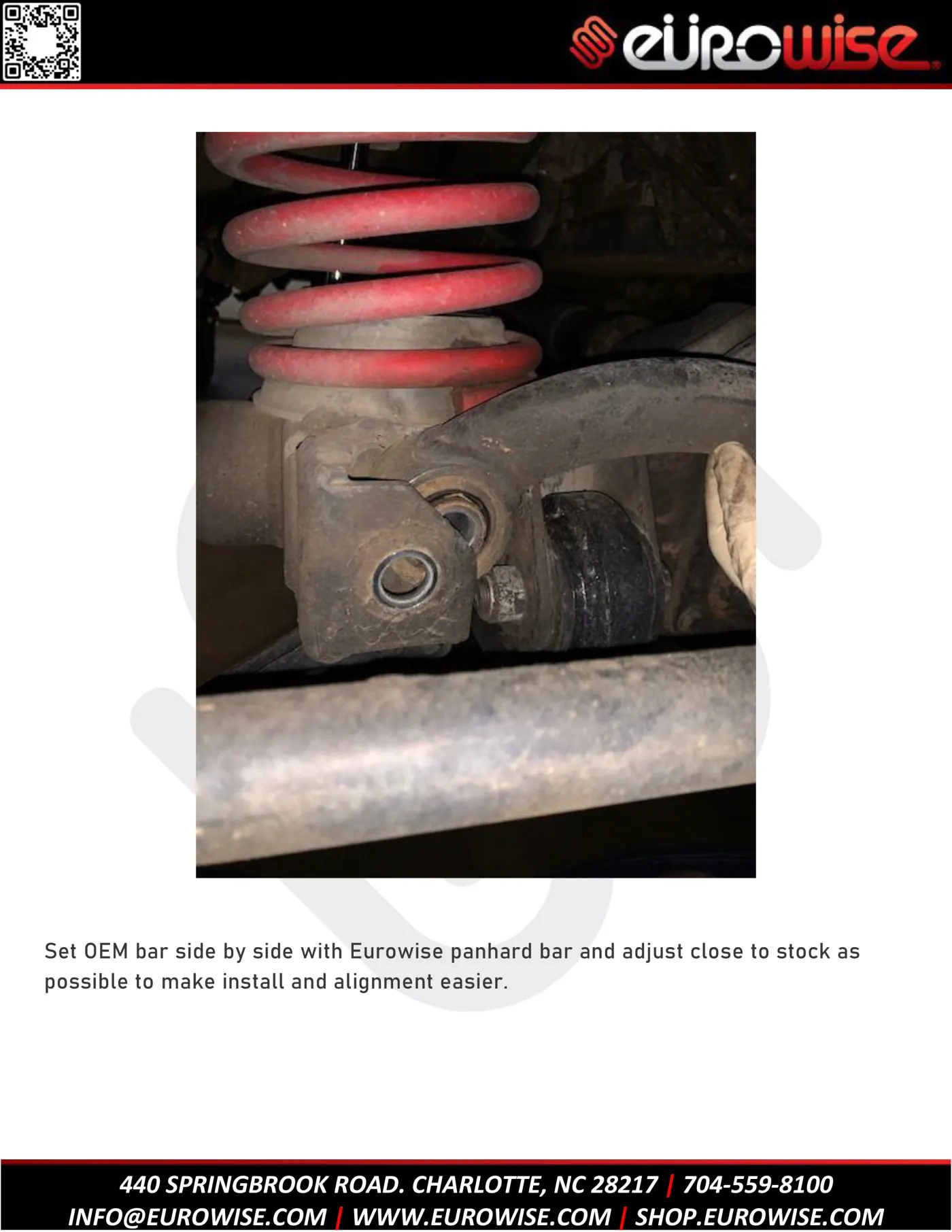 W463 front and rear pan hard bar installation — page 2 of 7