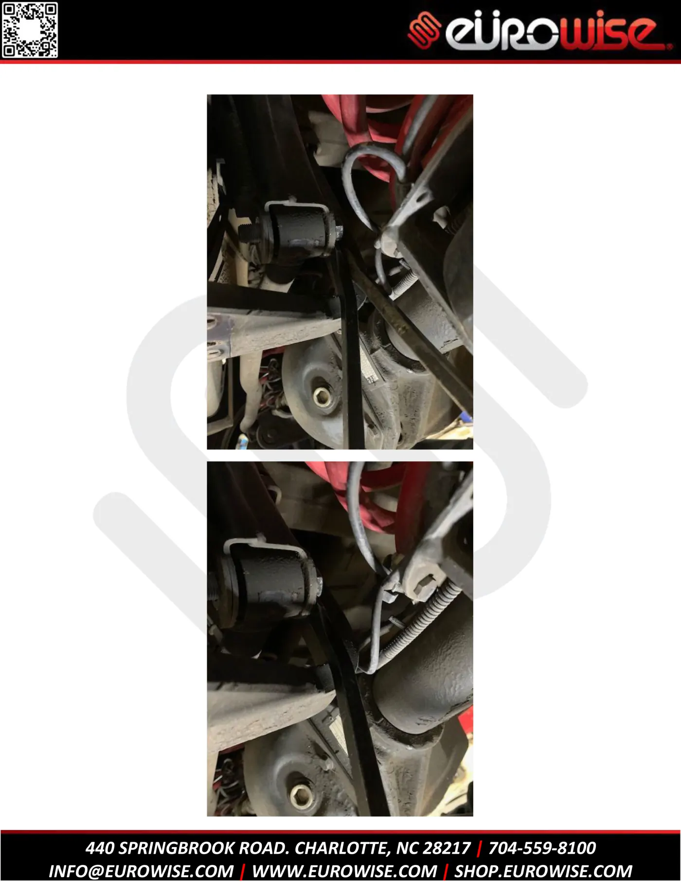 W463 front and rear pan hard bar installation — page 6 of 7