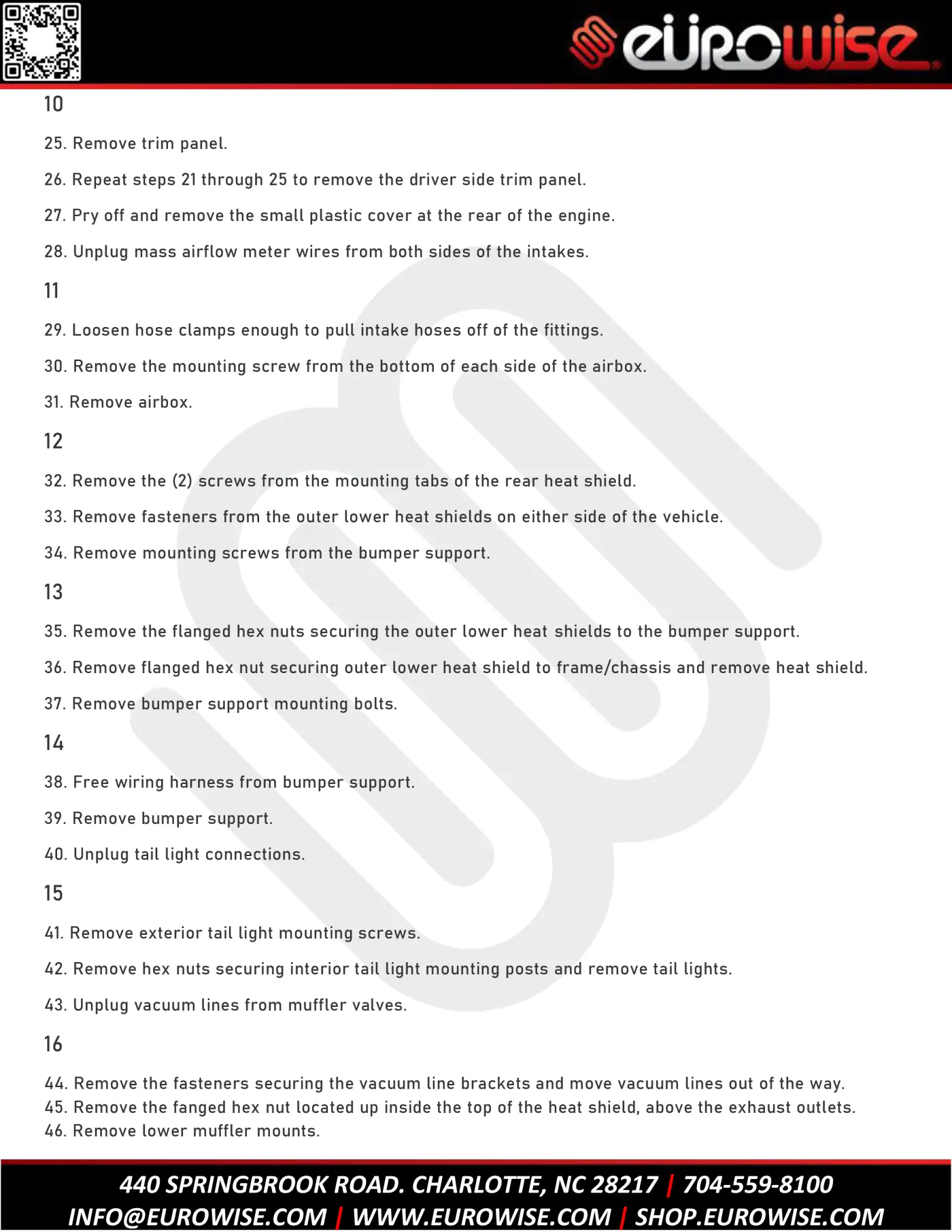 Audi R8 V8 / V10 Exhaust installation — page 3 of 4