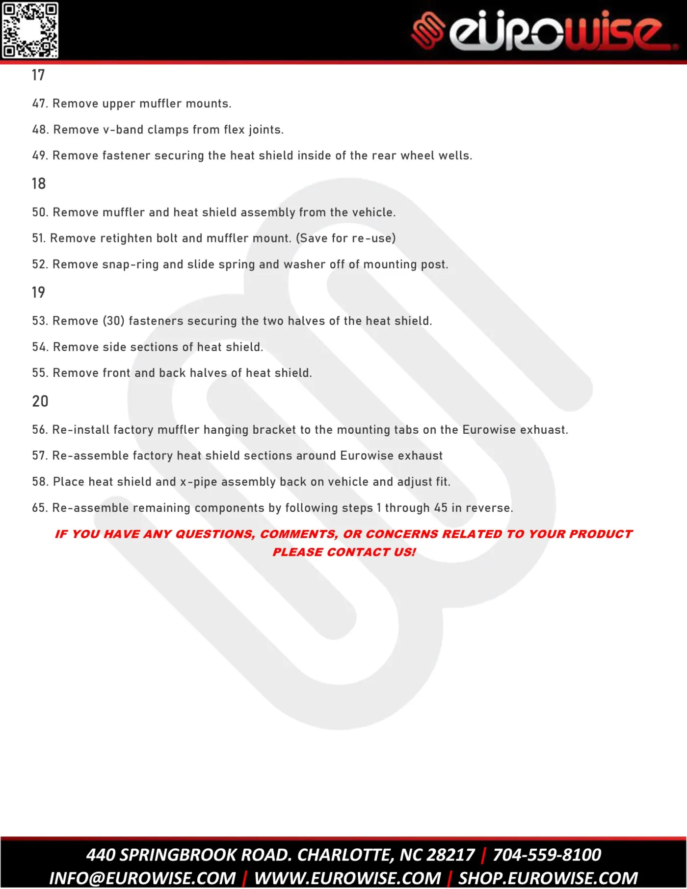 Audi R8 V8 / V10 Exhaust installation — page 4 of 4