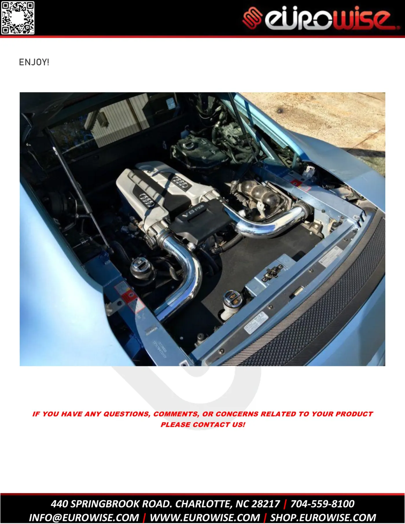Audi R8 V8 / V10 intake installation — page 14 of 14