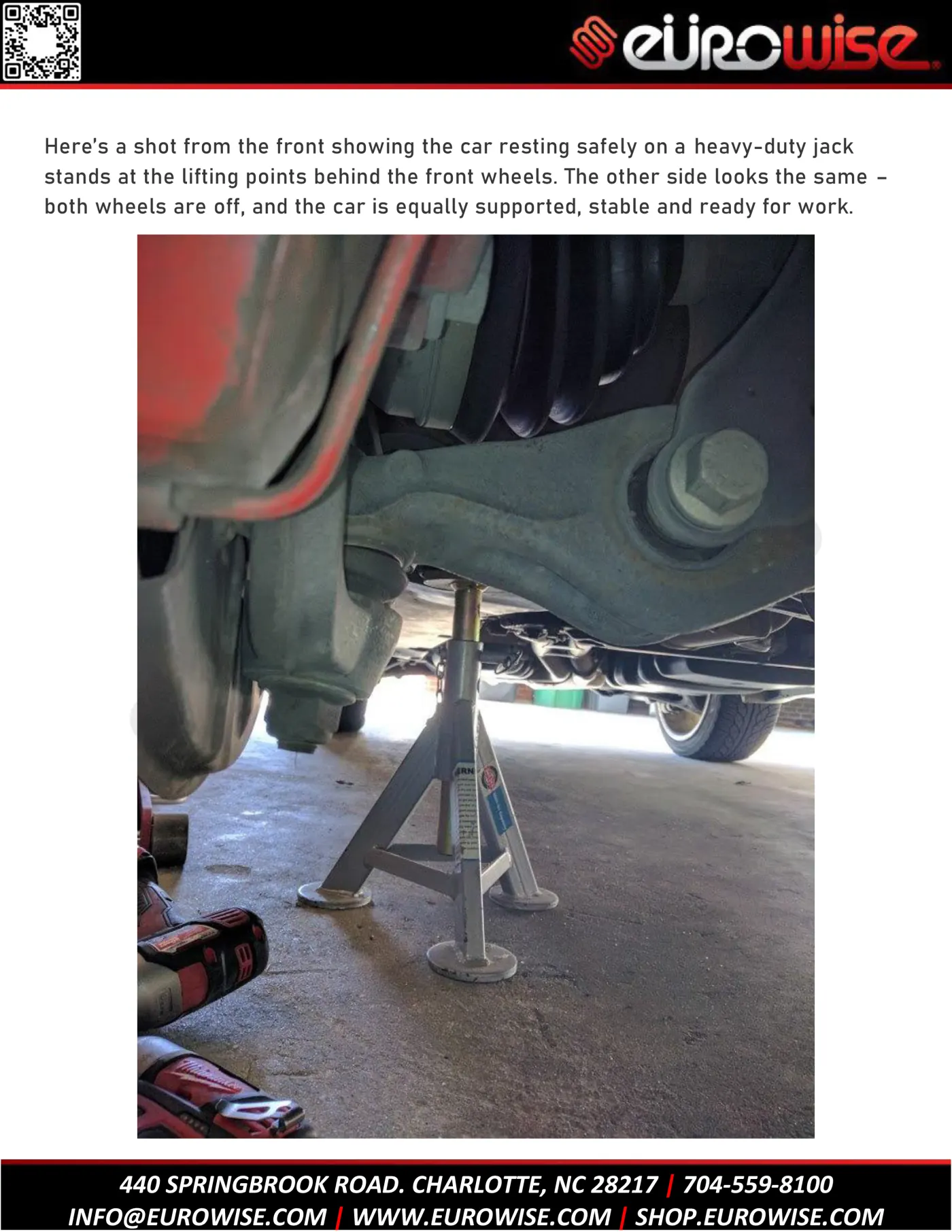 Cayenne / Touareg 3″ air suspension lift install guide — page 3 of 36