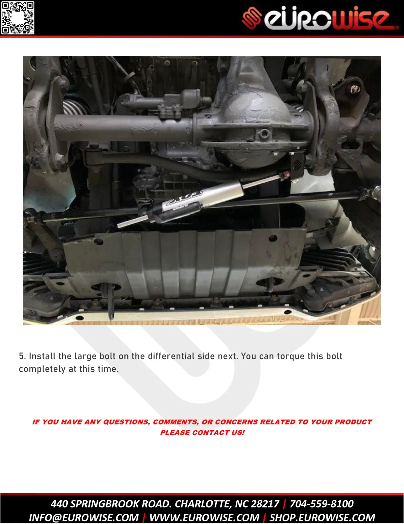 Eurowise Front lower FOX steering stabilizer — page 5 of 5