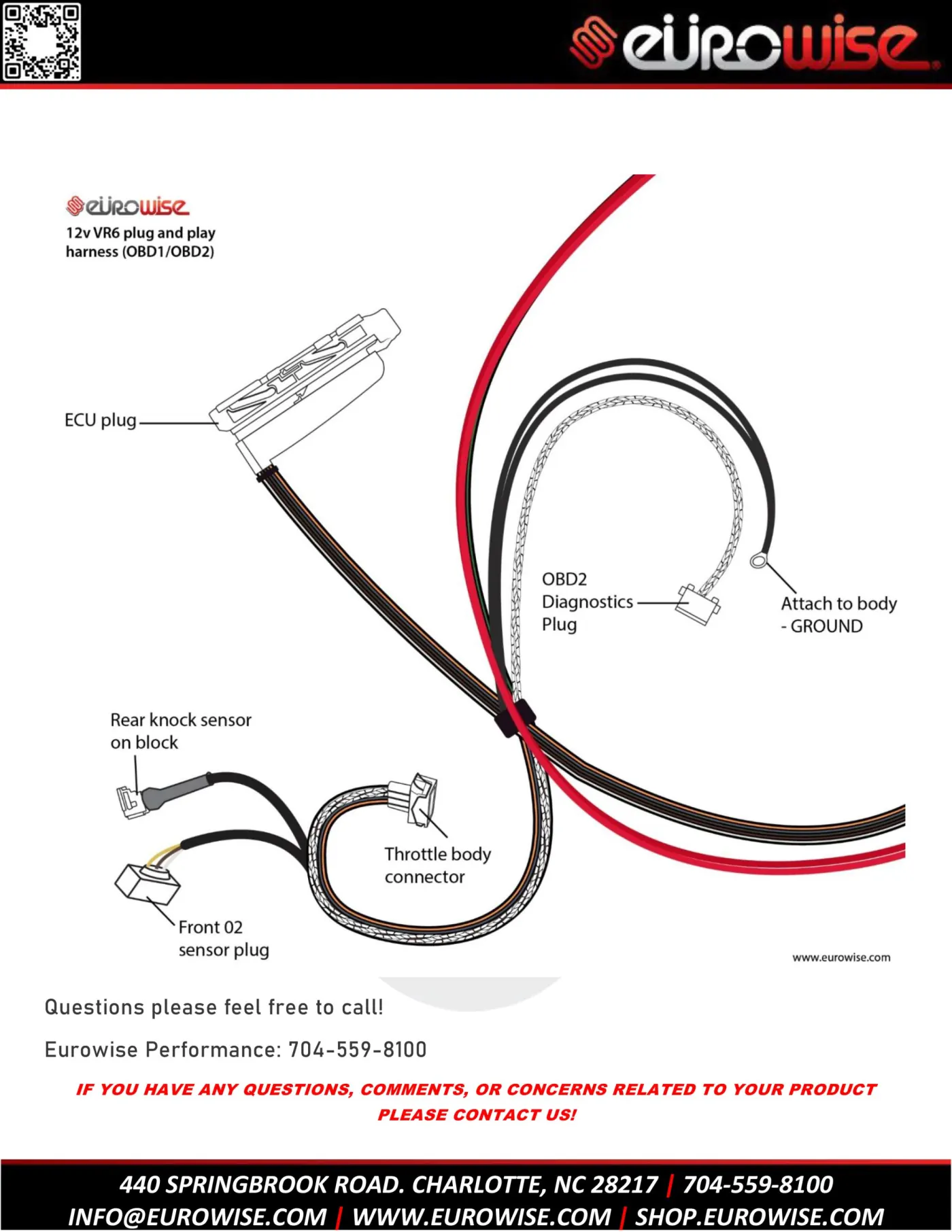 Eurowise MK1 VR6 OBD2 Plug and Play Engine Harness Install Guide — page 4 of 4