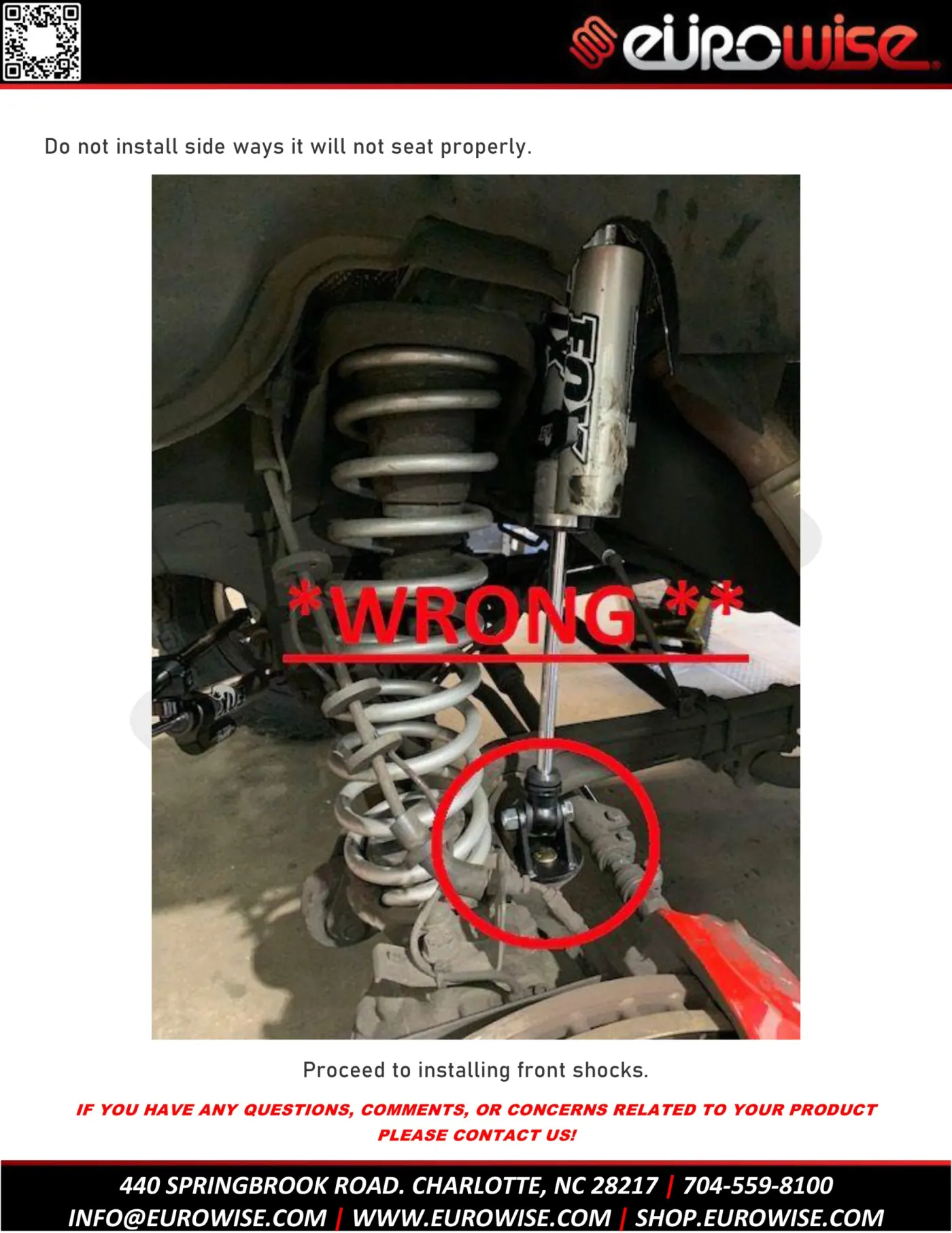 G-Class Fox front shock bracket install — page 4 of 4
