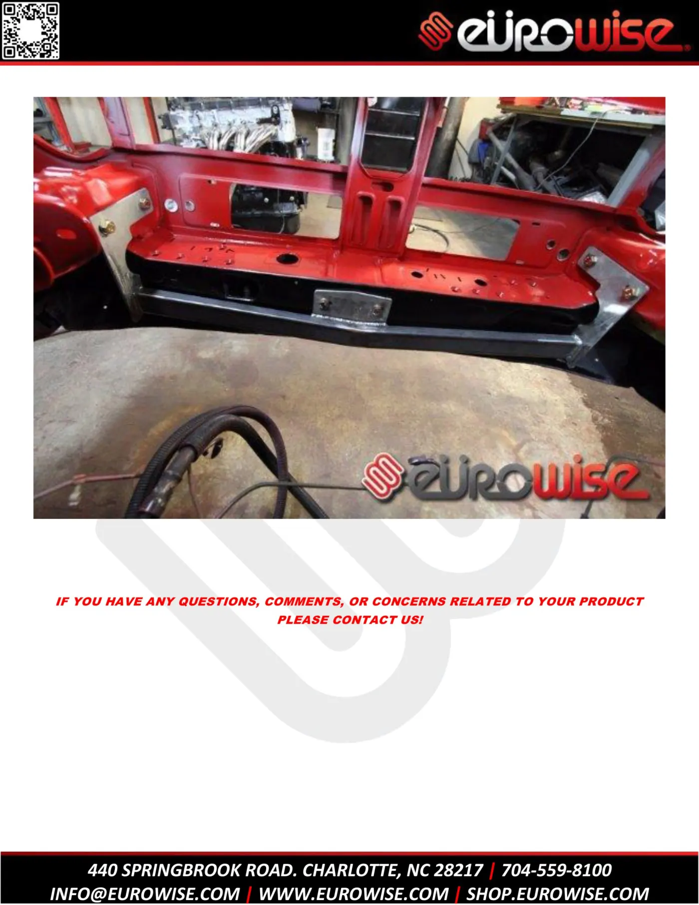 MK1 CROSSMEMBER REINFORCEMENT BAR — page 2 of 2