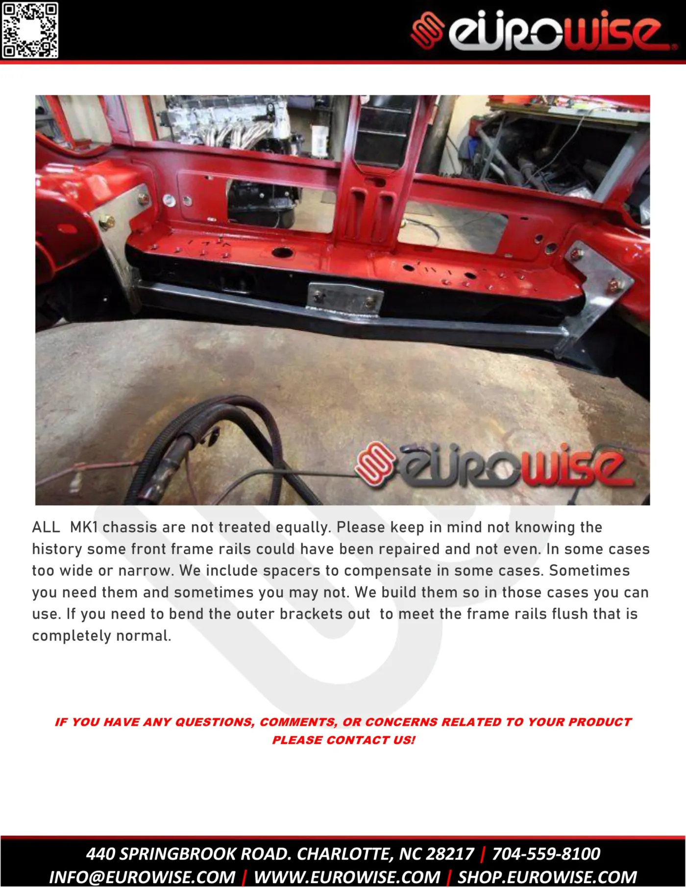 MK1 Front support brace installation — page 2 of 2