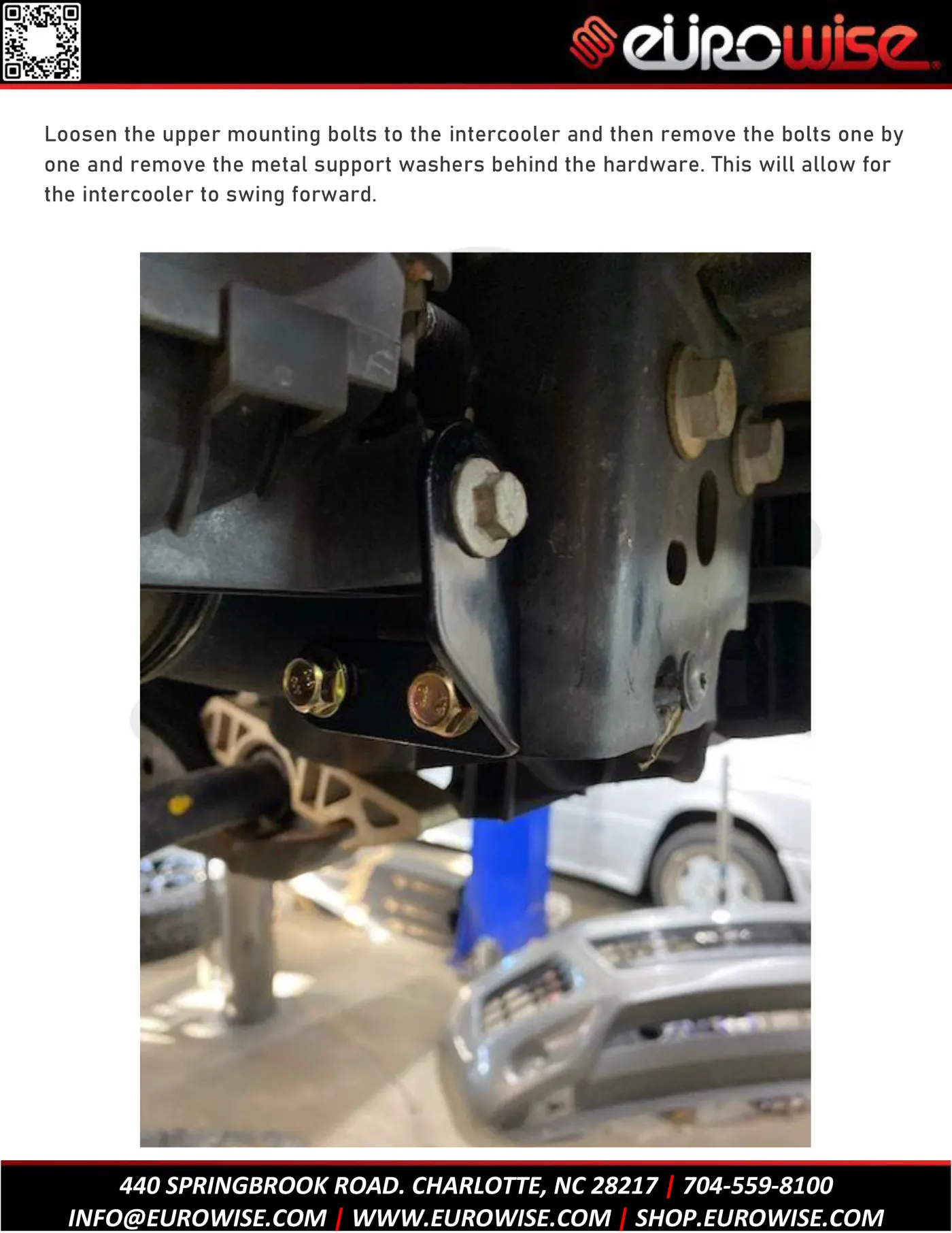 T3 Intercooler relocation bracket install — page 6 of 9