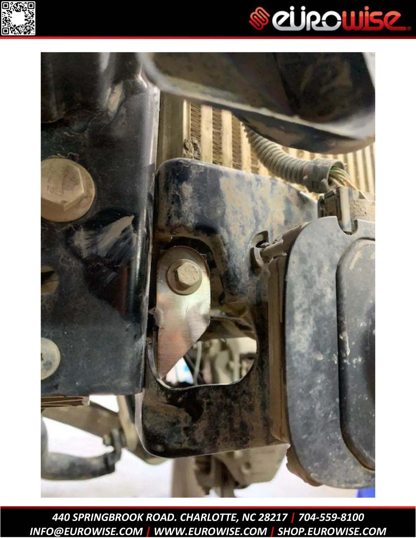 T3 Intercooler relocation bracket install — page 8 of 9