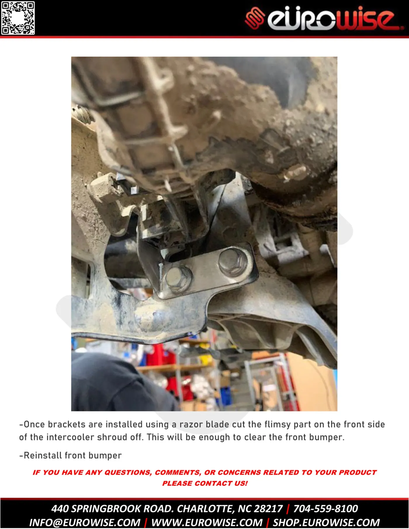 T3 Intercooler relocation bracket install — page 9 of 9