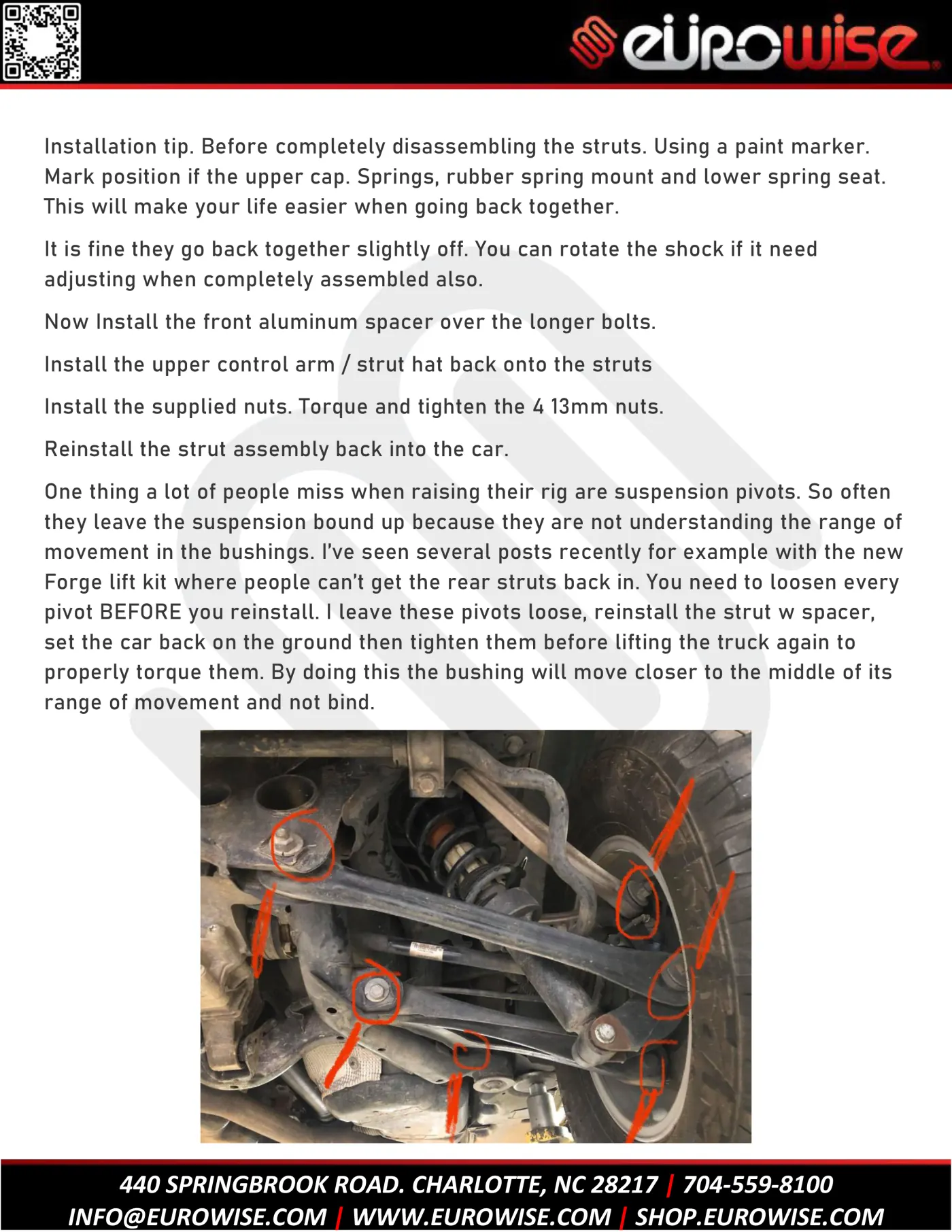 Touareg / Cayenne / Q7 GEN 1 STEEL SPRING lift kit 3.0 / 2.5 inch — page 15 of 19