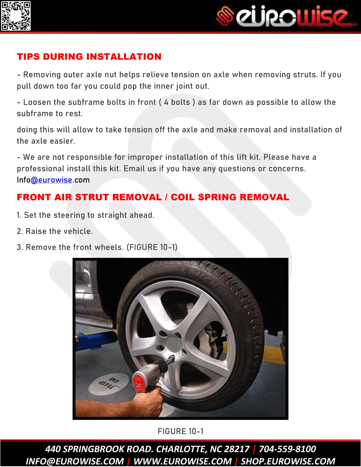 Touareg / Cayenne / Q7 GEN 1 STEEL SPRING lift kit 3.0 / 2.5 inch — page 2 of 19