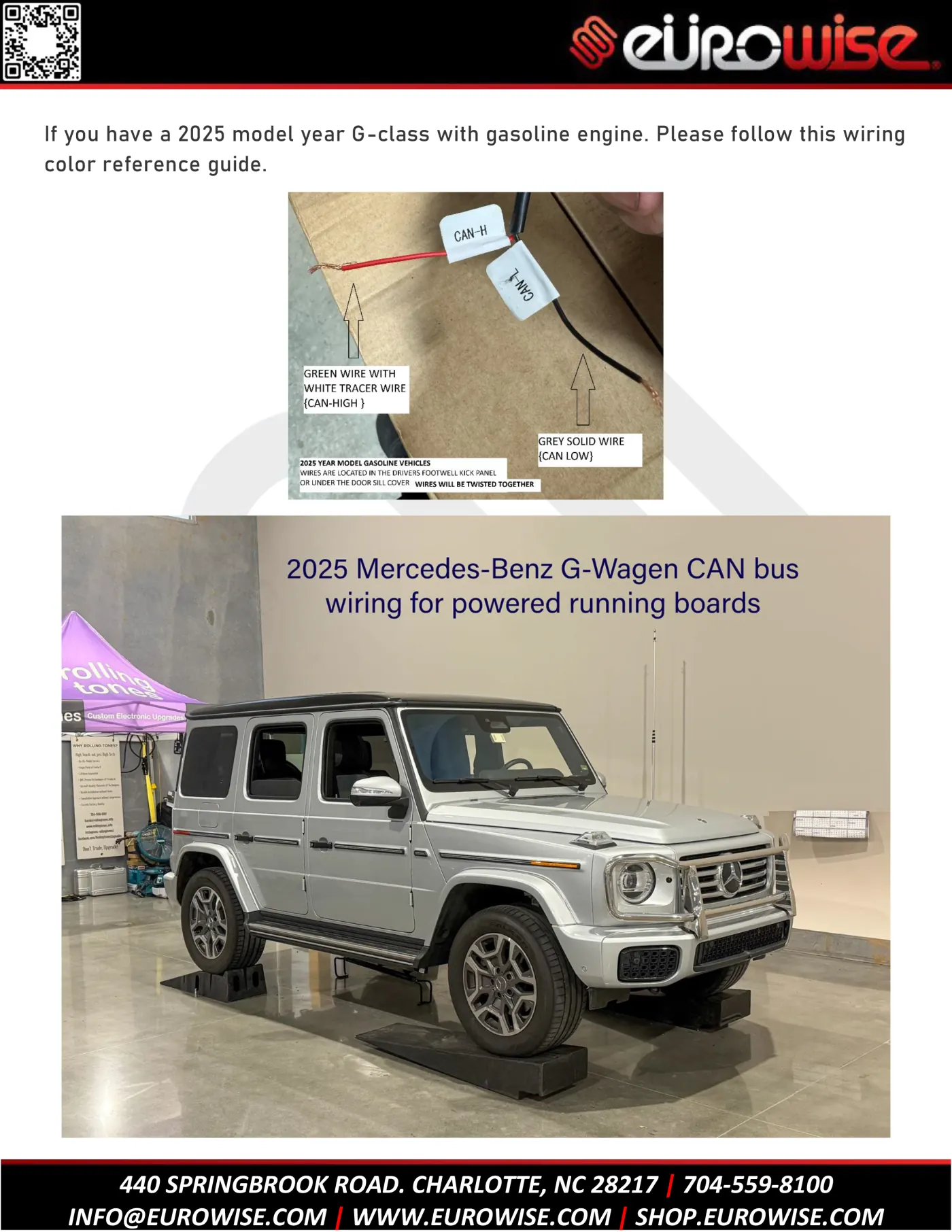 Mercedes G-Class G63 4×4 2019+ Power Running Board Installation Guide — page 14 of 31