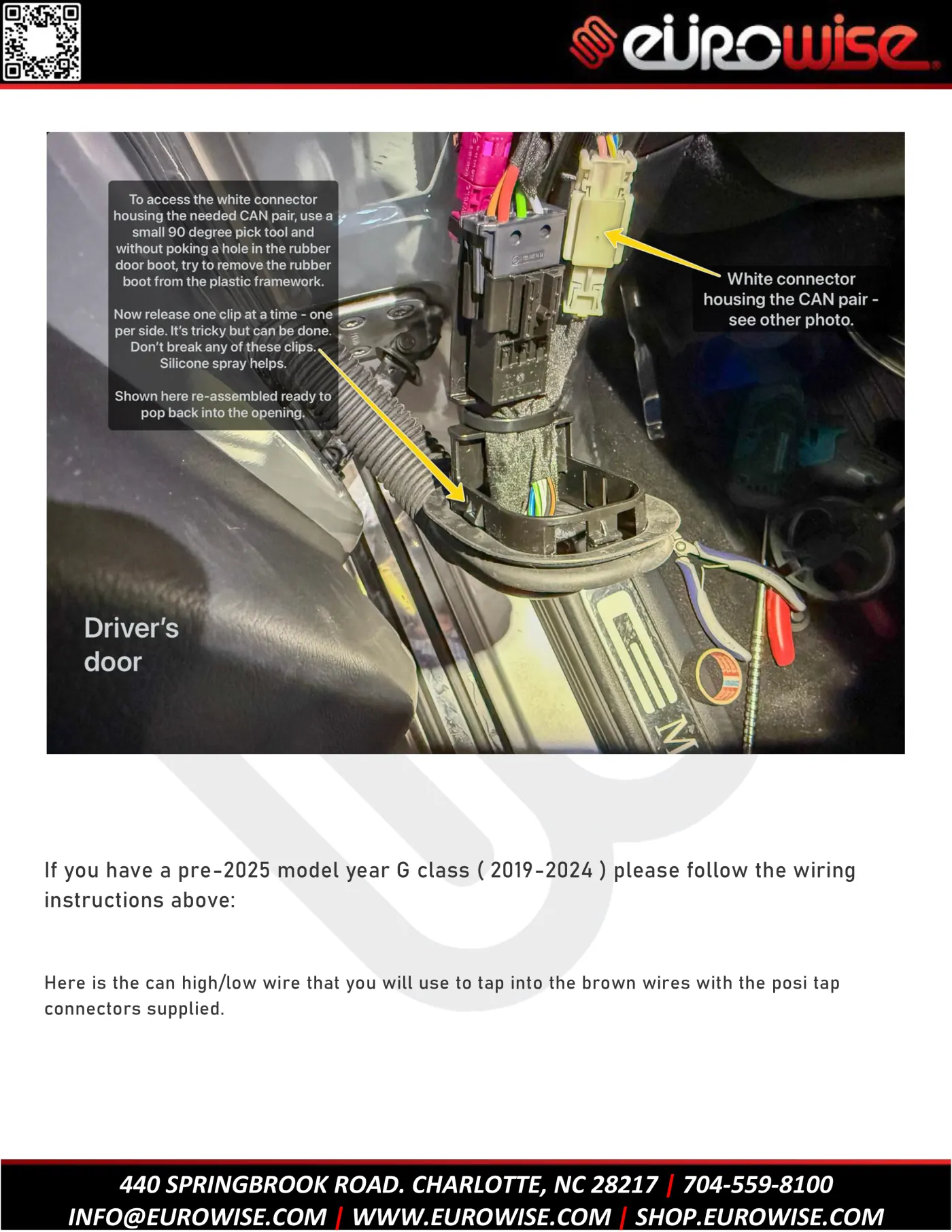 Mercedes G-Class G63 4×4 2019+ Power Running Board Installation Guide — page 17 of 31