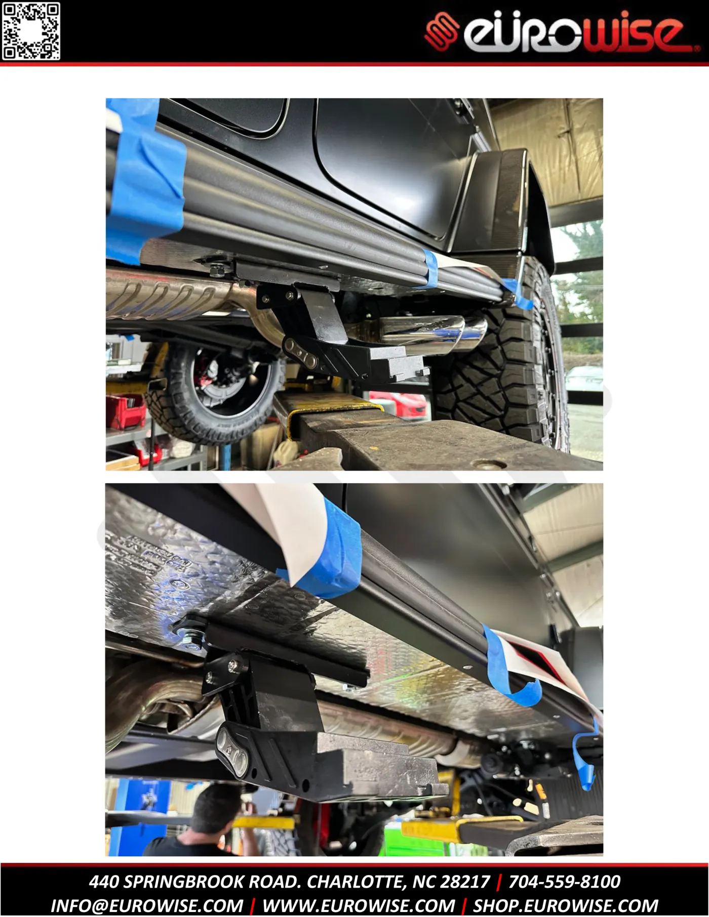 Mercedes G-Class G63 4×4 2019+ Power Running Board Installation Guide — page 8 of 31