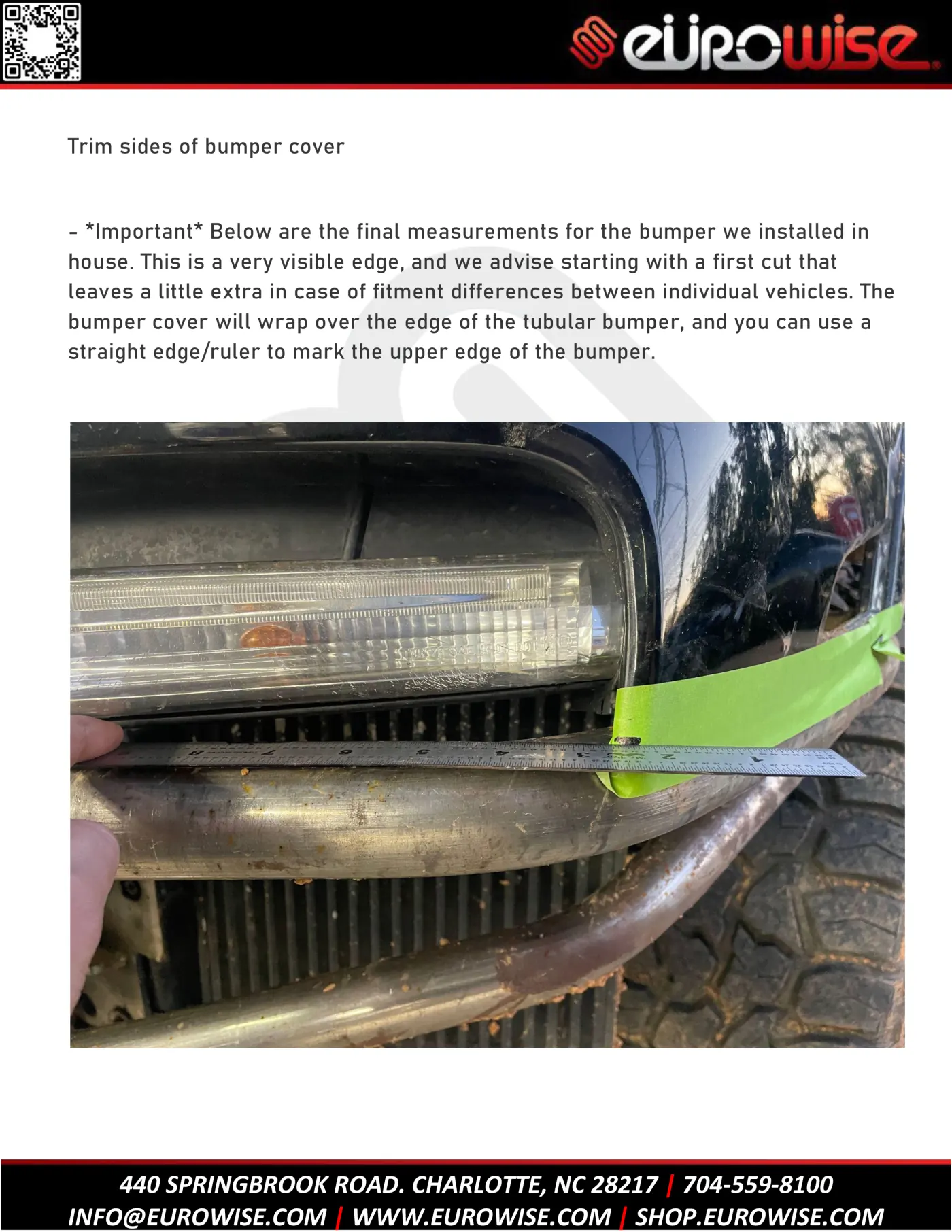 Gen 1 957 GTS Turbo Baja Bumper Install — page 11 of 18