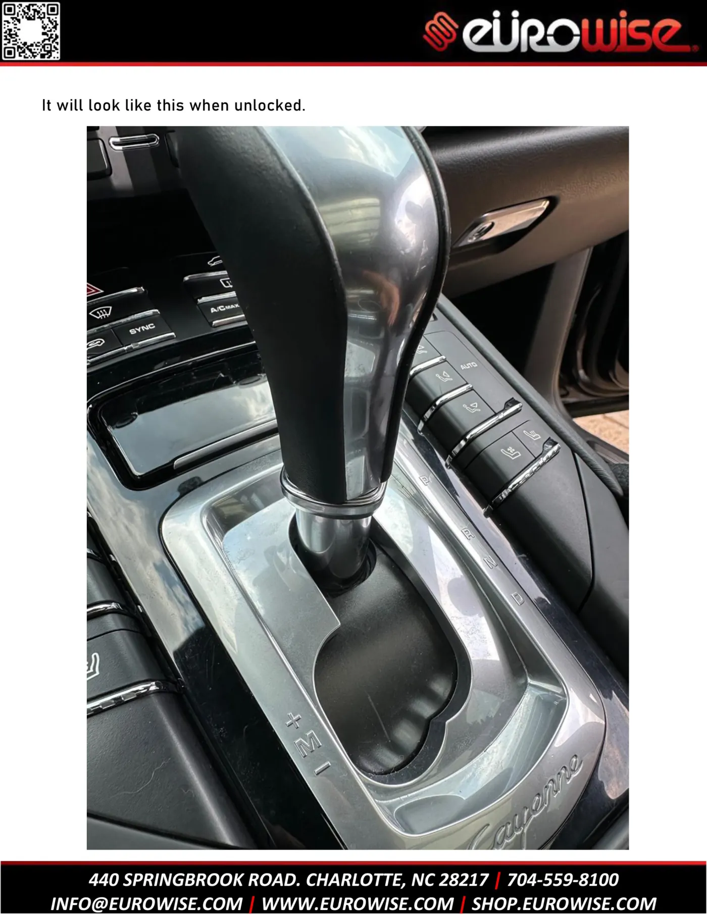 Gen 2 958 Shift Knob Installation — page 2 of 8