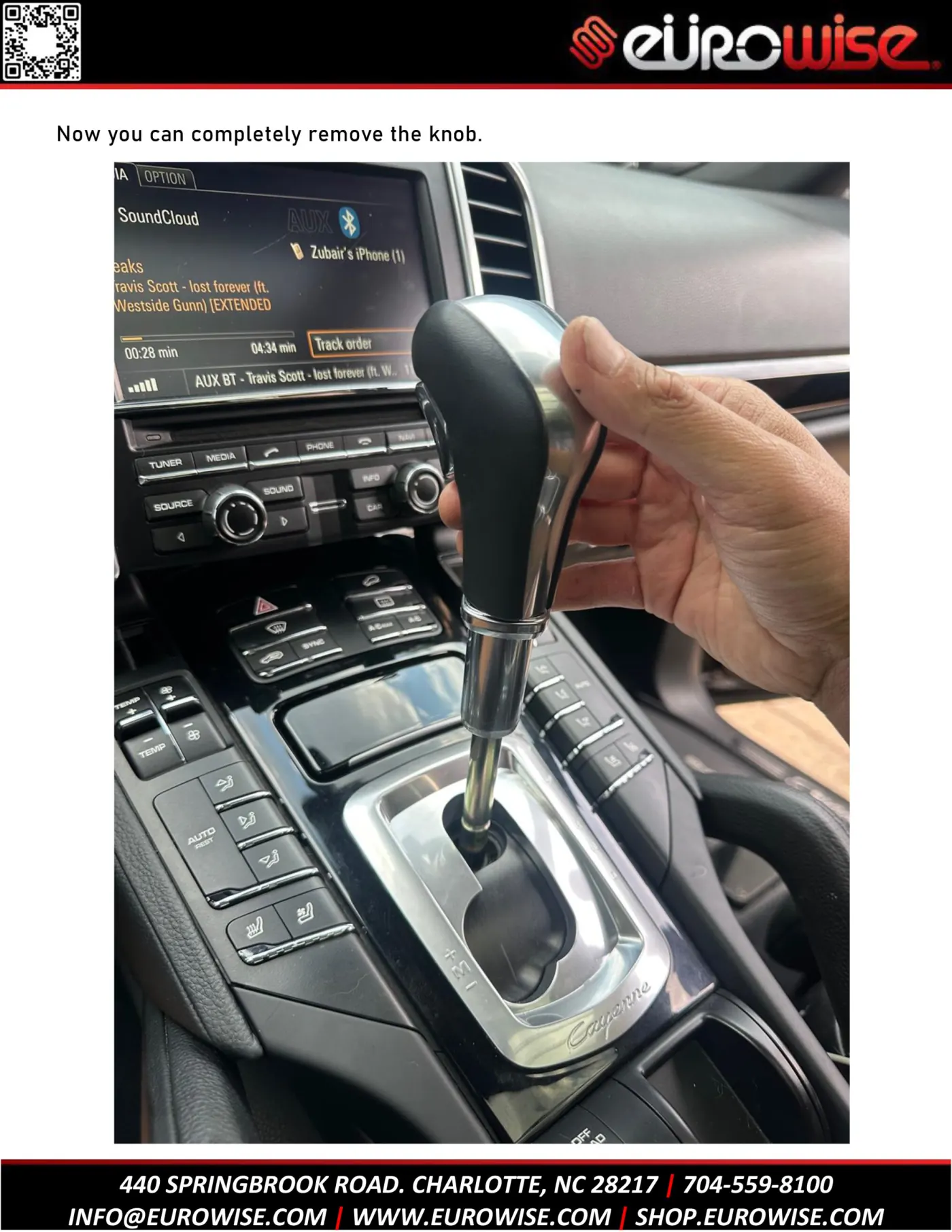 Gen 2 958 Shift Knob Installation — page 4 of 8