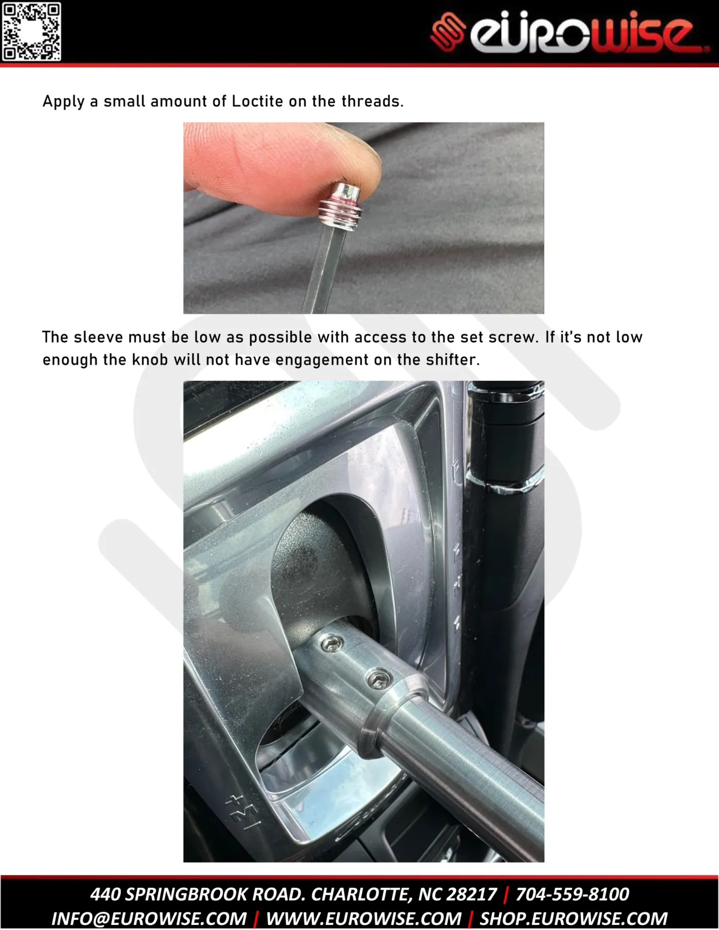 Gen 2 958 Shift Knob Installation — page 6 of 8