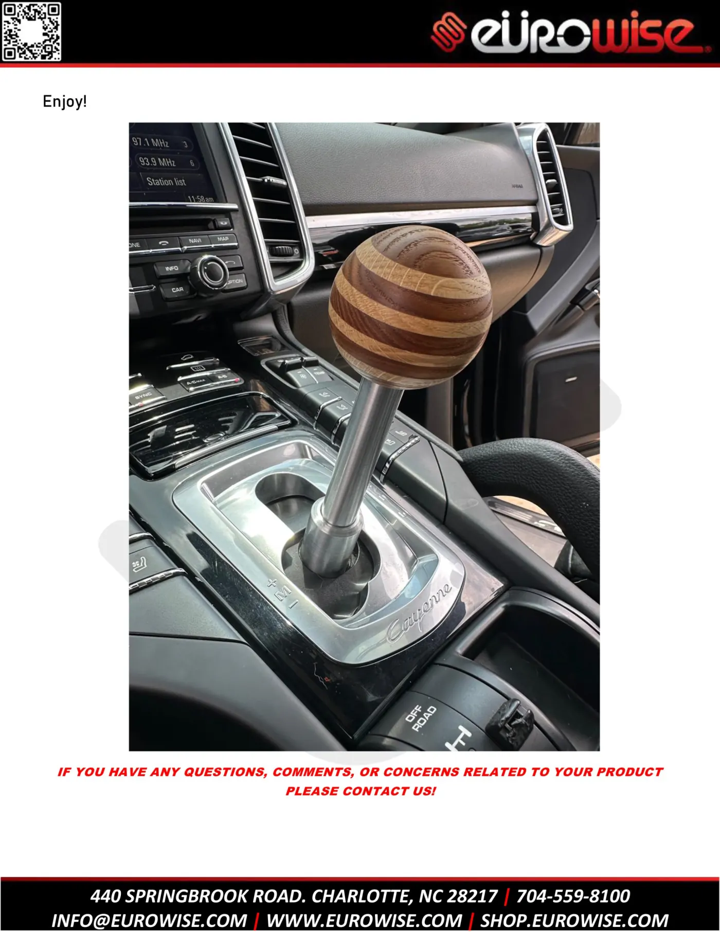 Gen 2 958 Shift Knob Installation — page 8 of 8