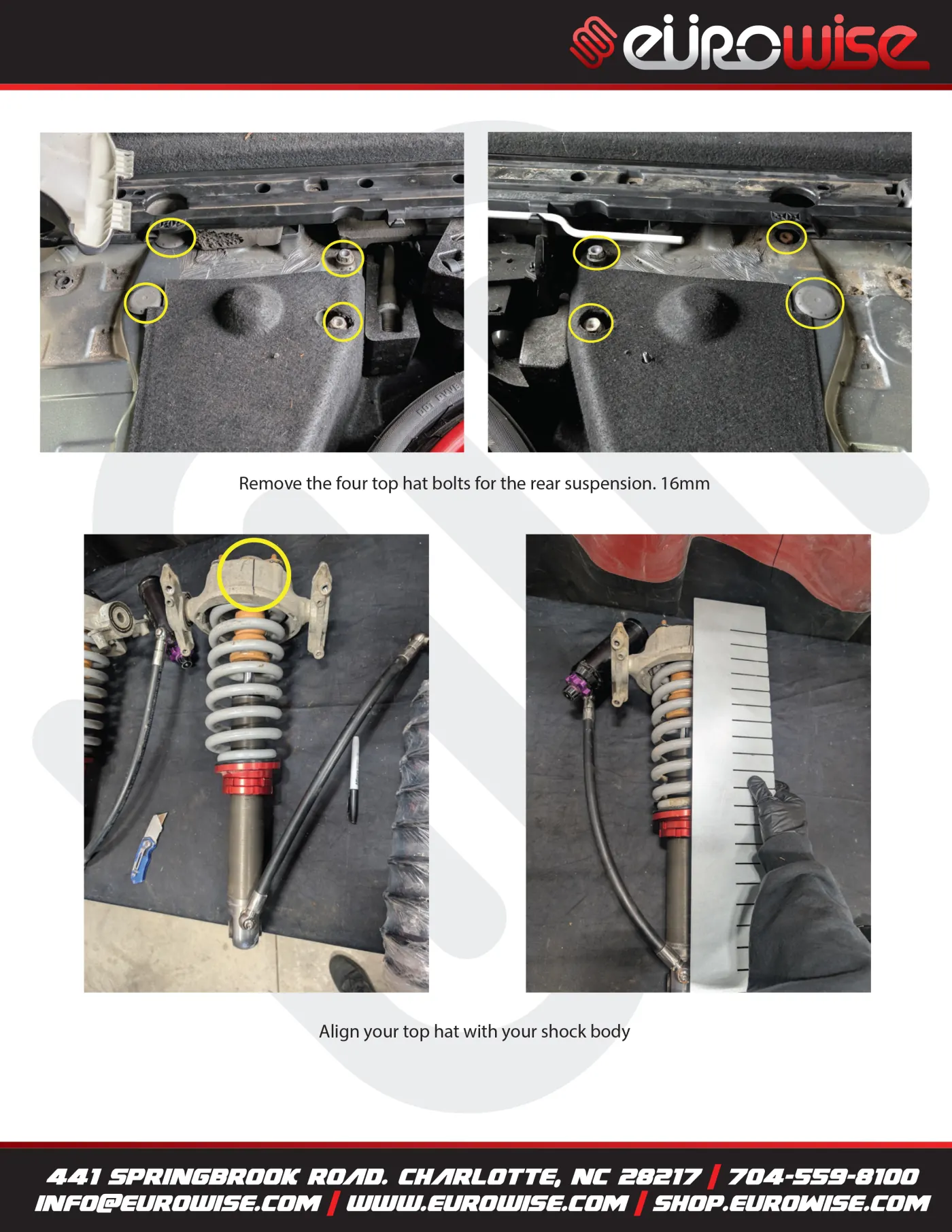 Gen 2 958-T3 EXD Coilover Install Manual — page 10 of 14