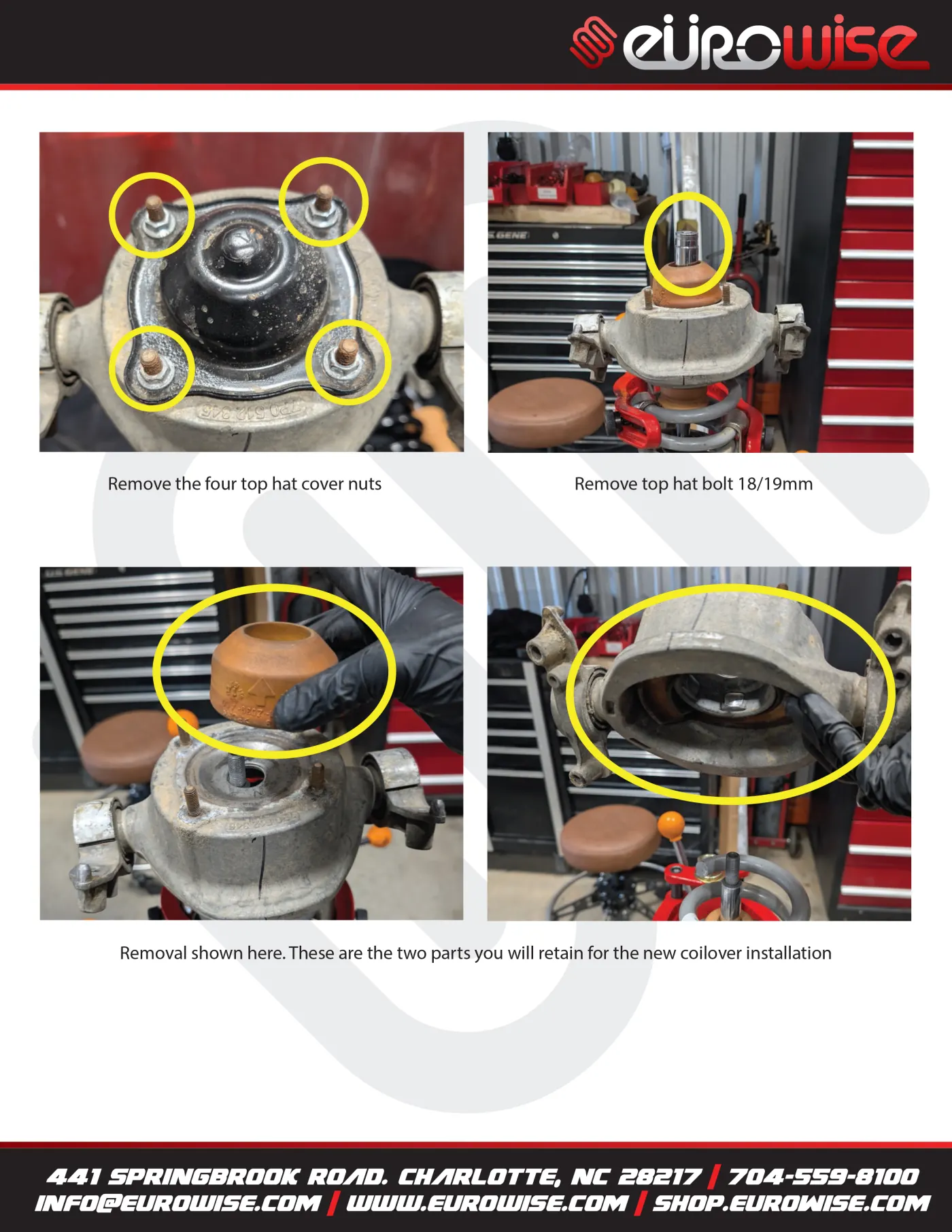 Gen 2 958-T3 EXD Coilover Install Manual — page 11 of 14