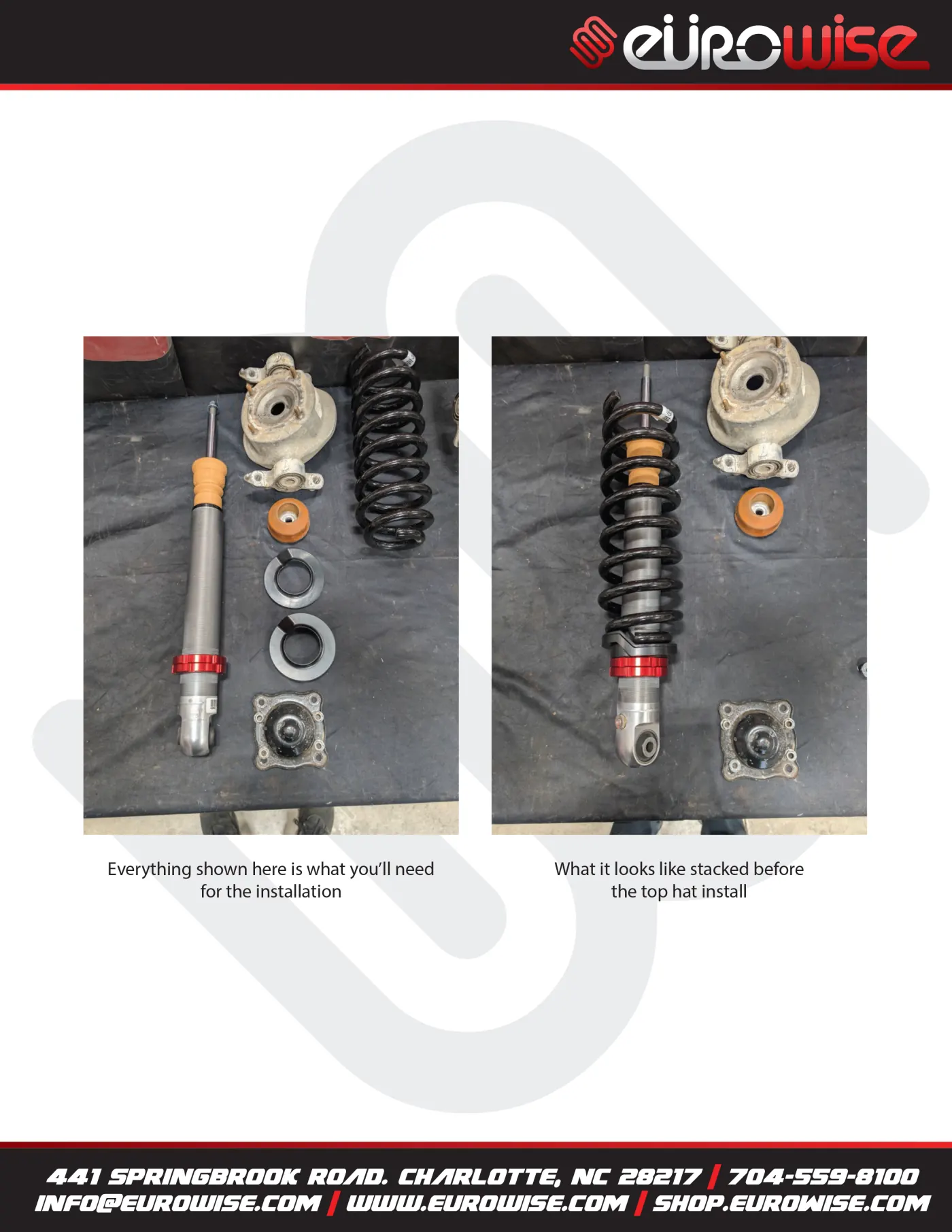 Gen 2 958-T3 EXD Coilover Install Manual — page 12 of 14