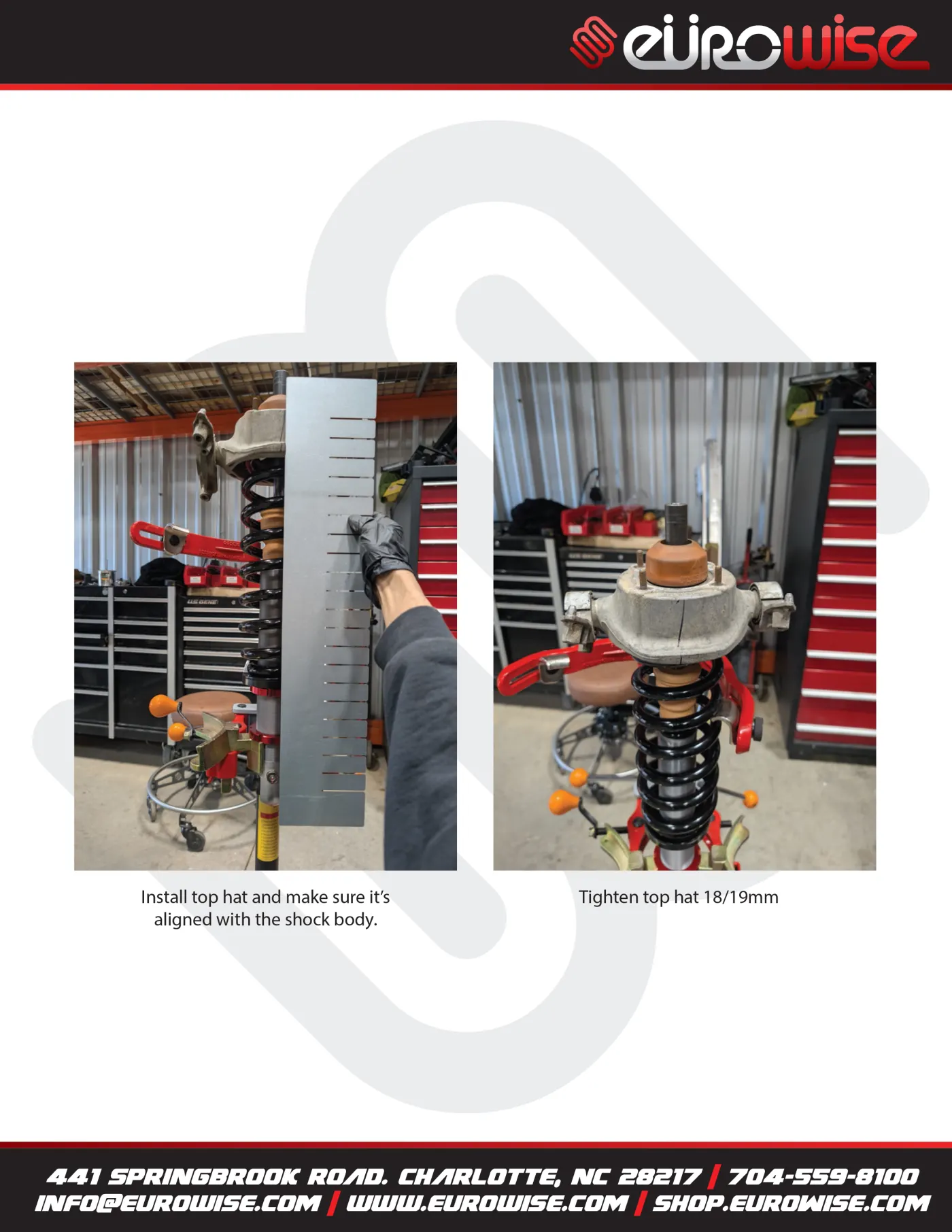 Gen 2 958-T3 EXD Coilover Install Manual — page 13 of 14