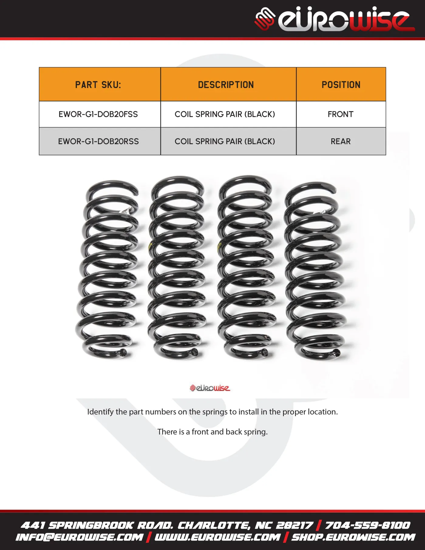 Gen 2 958-T3 EXD Coilover Install Manual — page 3 of 14