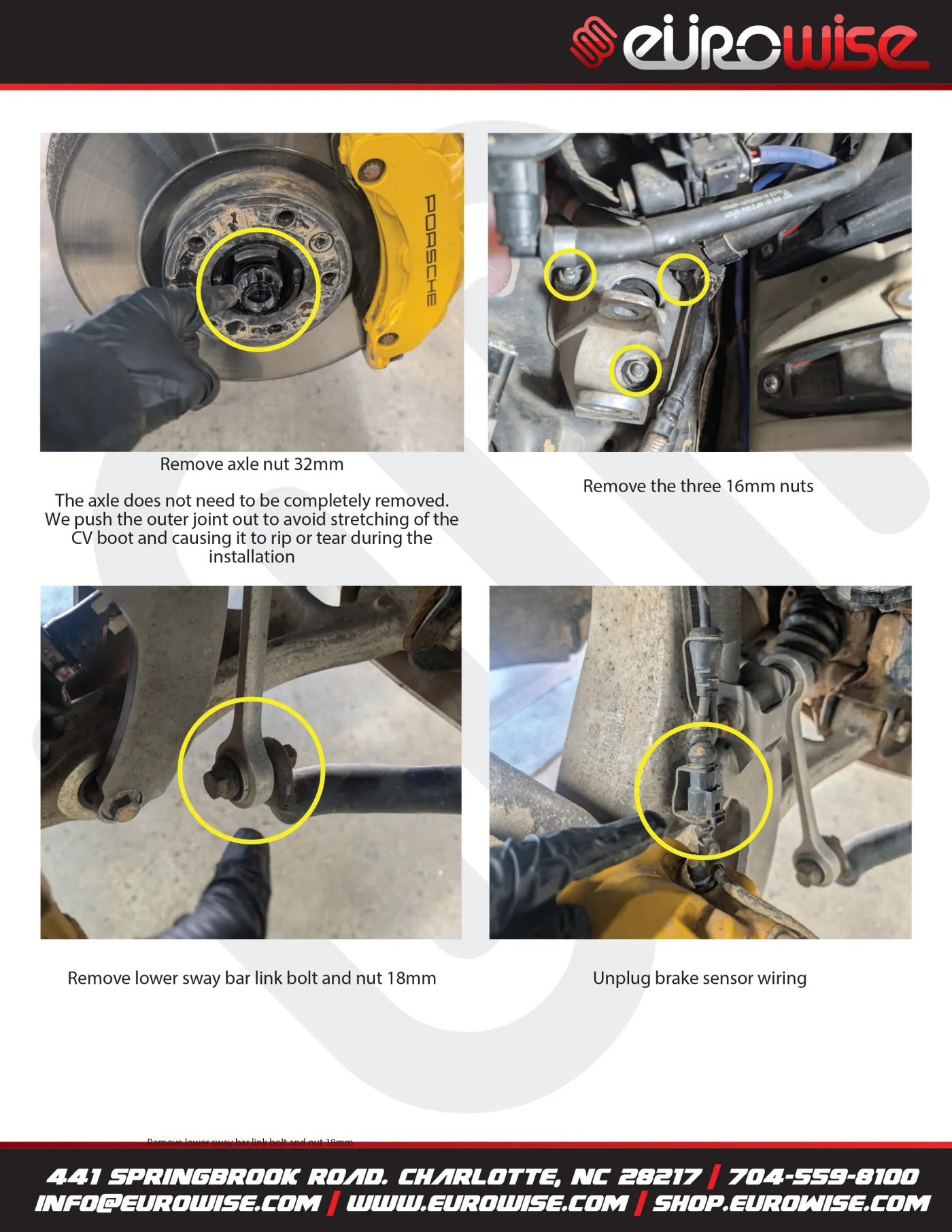 Gen 2 958-T3 EXD Coilover Install Manual — page 4 of 14