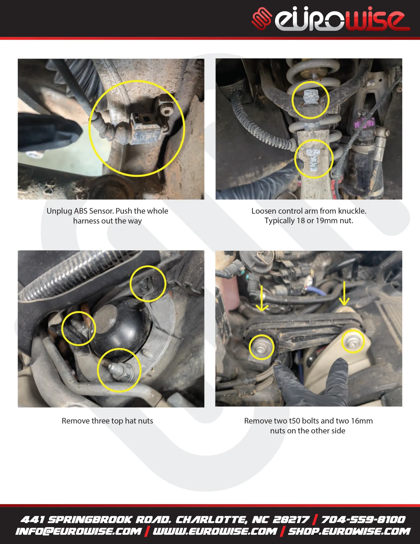 Gen 2 958-T3 EXD Coilover Install Manual — page 5 of 14