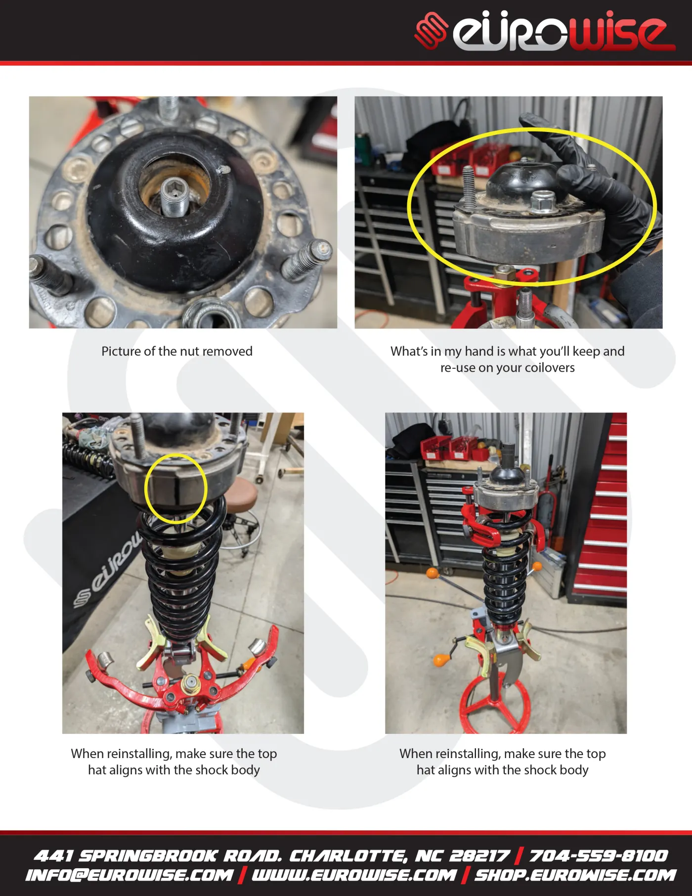 Gen 2 958-T3 EXD Coilover Install Manual — page 7 of 14