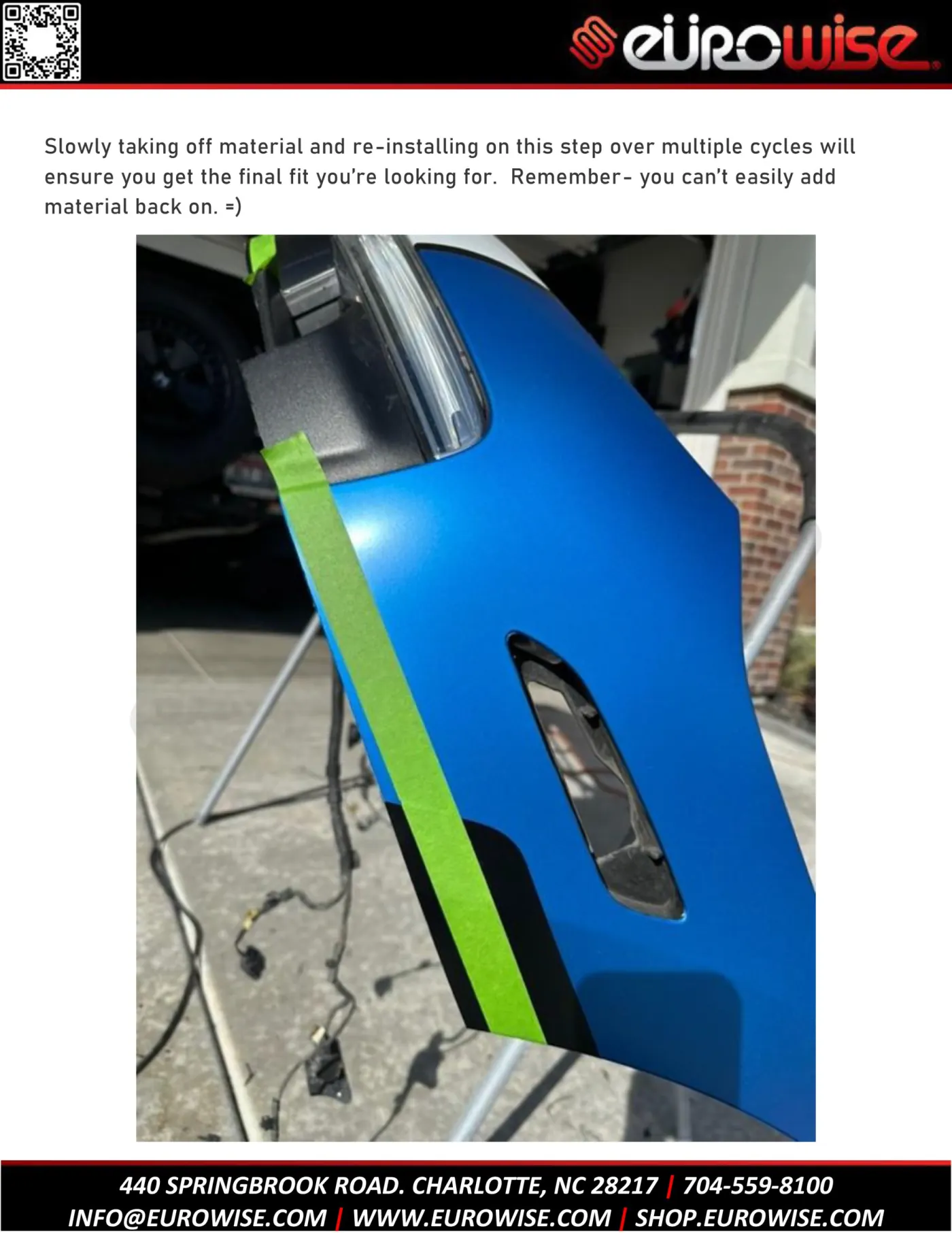Gen 2 958.2 Cayenne Front Bumper Installation Guide — page 30 of 34