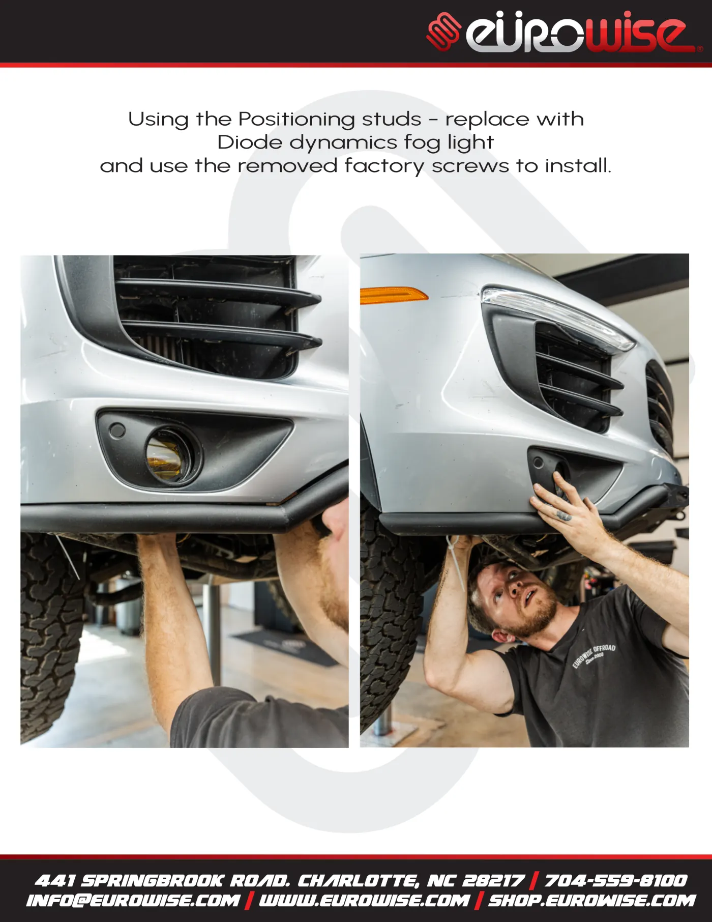 Diode Dynamics 958 Cayenne Fog Lamp Guide — page 8 of 17