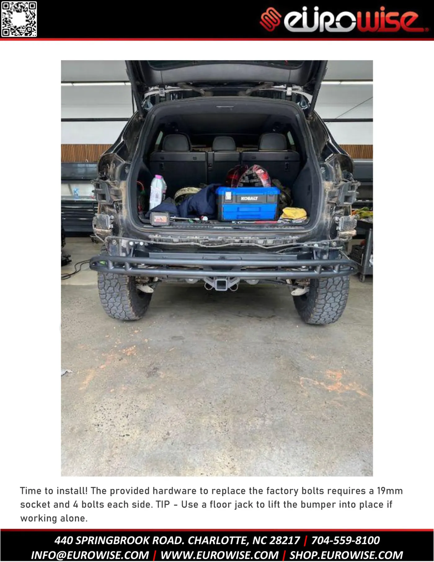 Gen 2 Porsche Cayenne 2015-2019 958.2 Rear Bumper Installation Guide — page 12 of 18