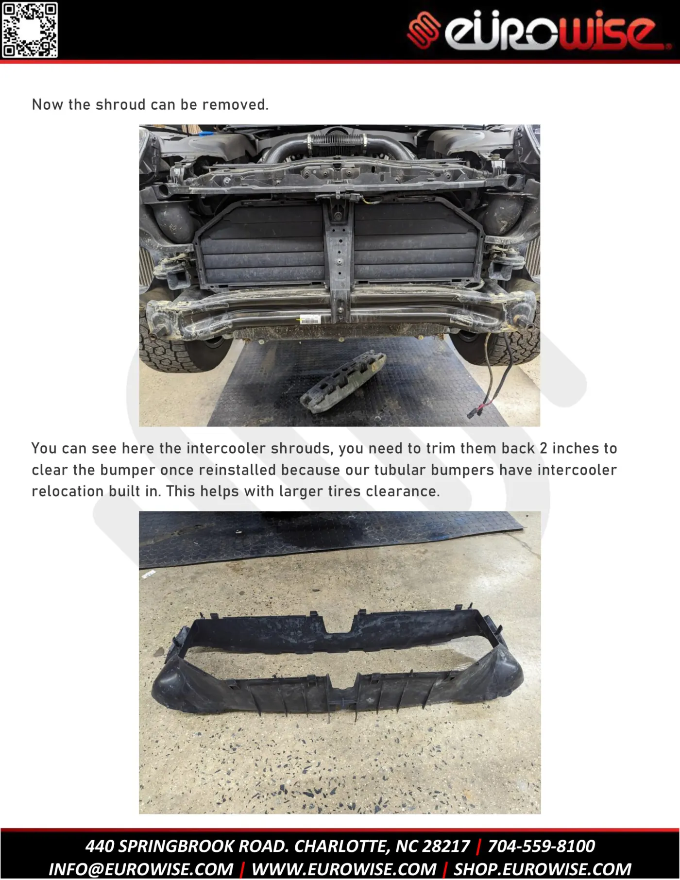 Gen 2 Eurowise 958 and 958.2 Front Bumper Installation Guide — page 13 of 33