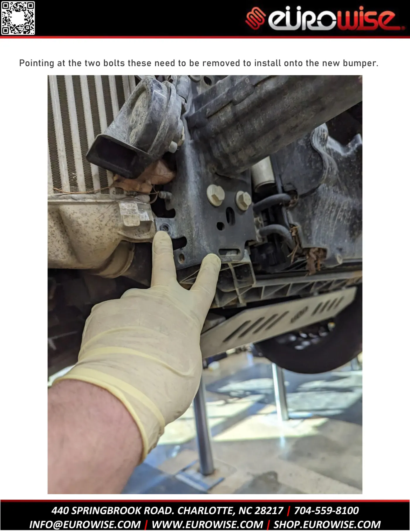 Gen 2 Eurowise 958 and 958.2 Front Bumper Installation Guide — page 17 of 33