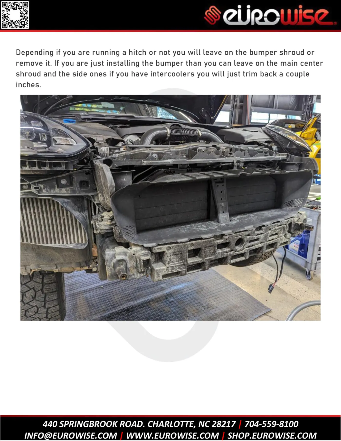 Gen 2 Eurowise 958 and 958.2 Front Bumper Installation Guide — page 2 of 33