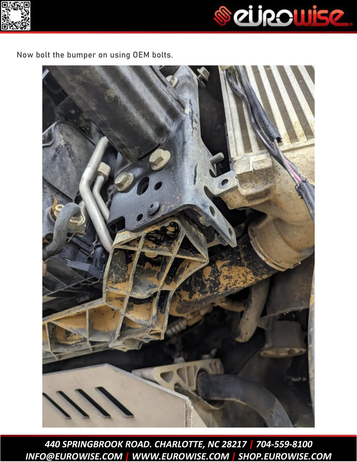 Gen 2 Eurowise 958 and 958.2 Front Bumper Installation Guide — page 21 of 33