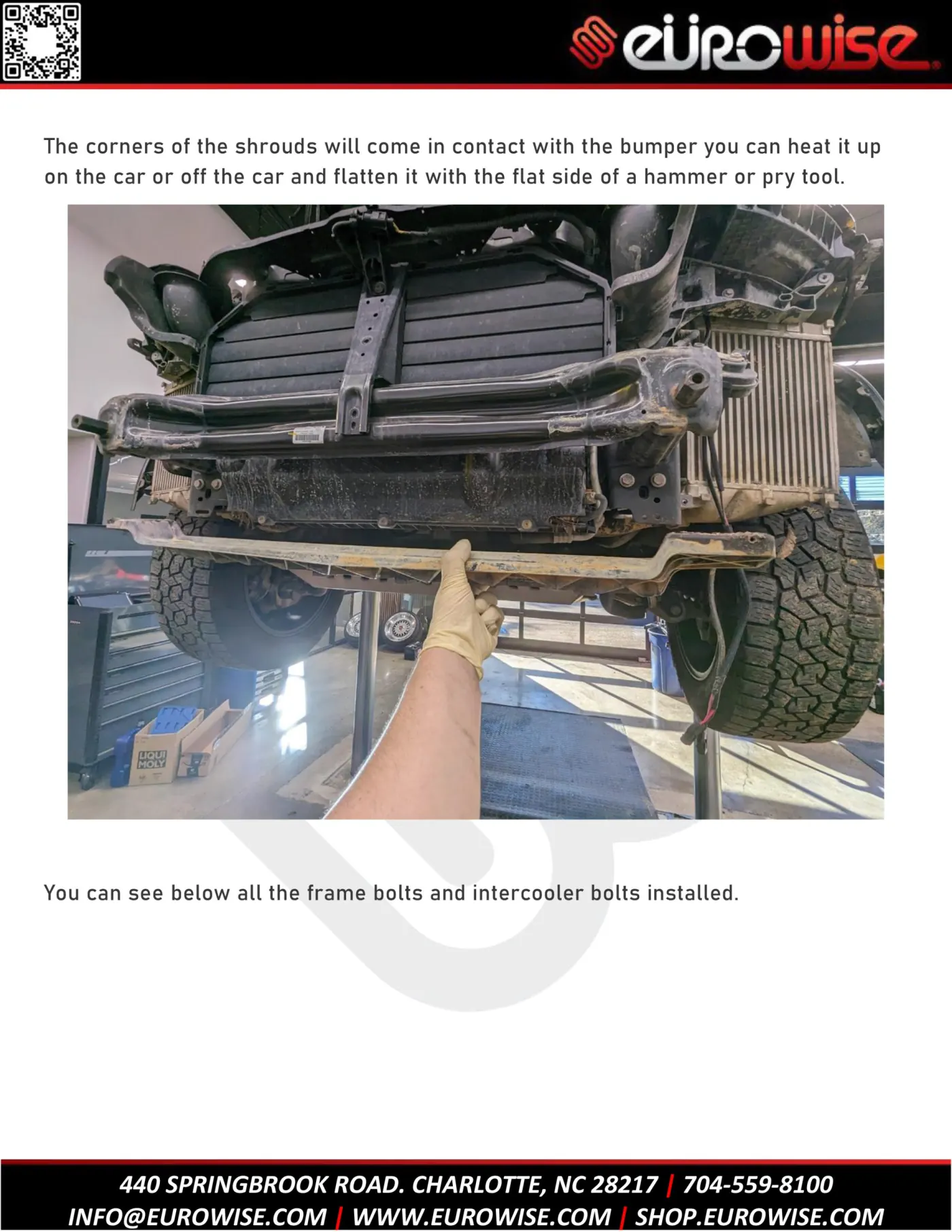 Gen 2 Eurowise 958 and 958.2 Front Bumper Installation Guide — page 22 of 33