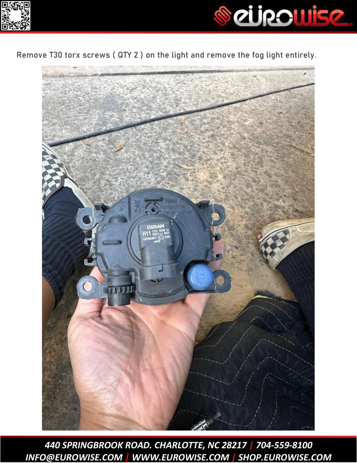 Gen 2 Eurowise 958 Direct Replacement Fog Light Install Kit — page 3 of 10