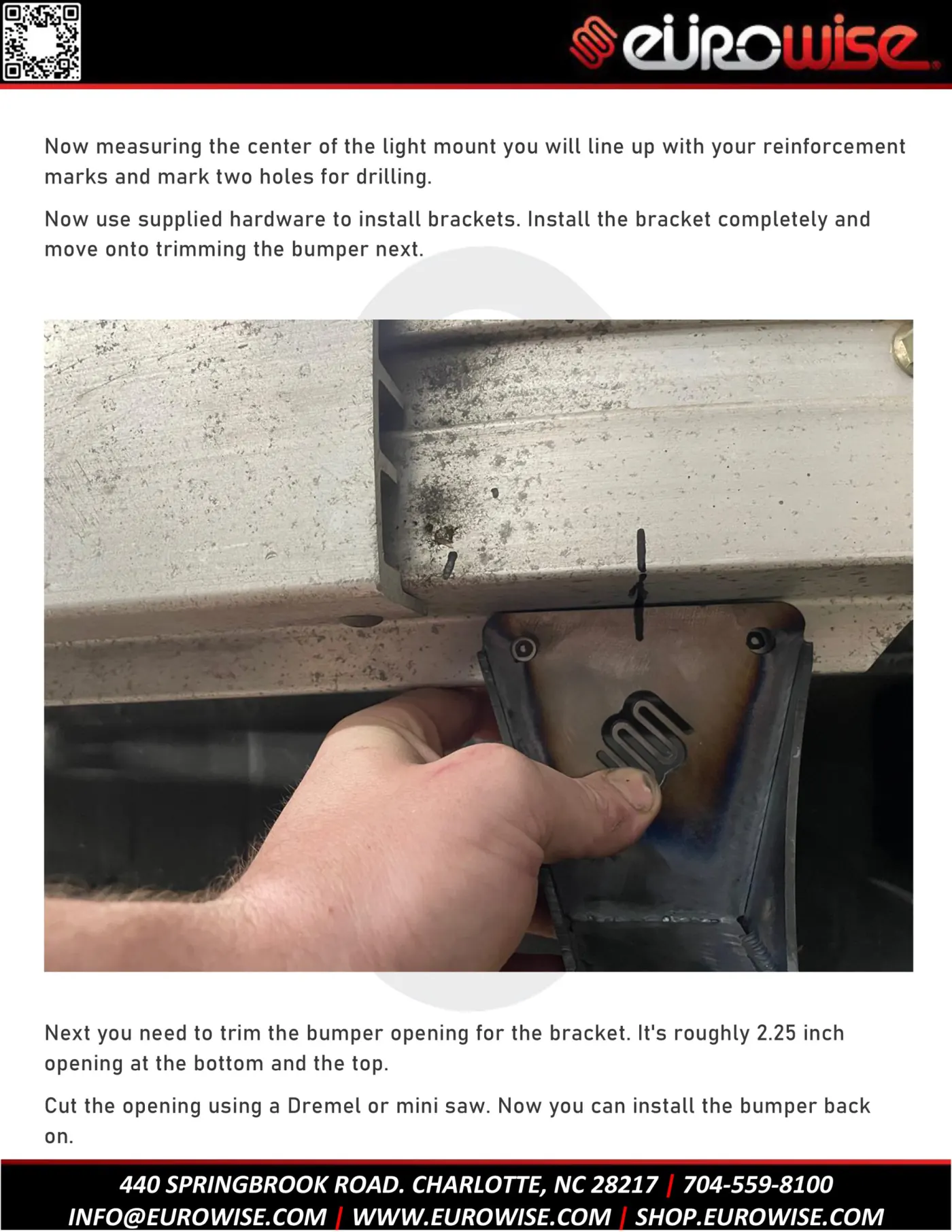 Eurowise 996 Porsche Bumper Light Mounts — page 3 of 4