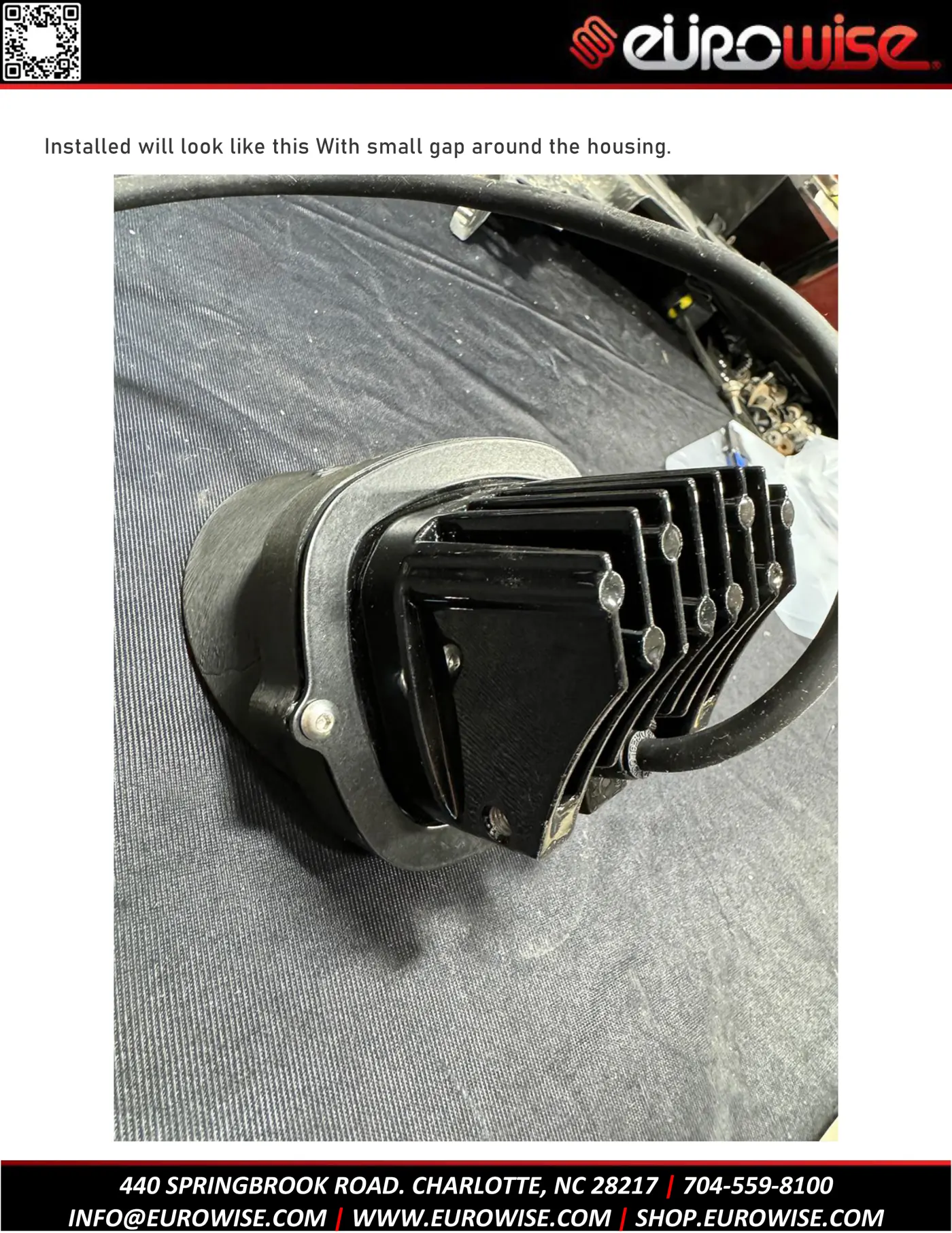 Eurowise Cayenne 957 Pocket Fog Light Installation — page 4 of 14